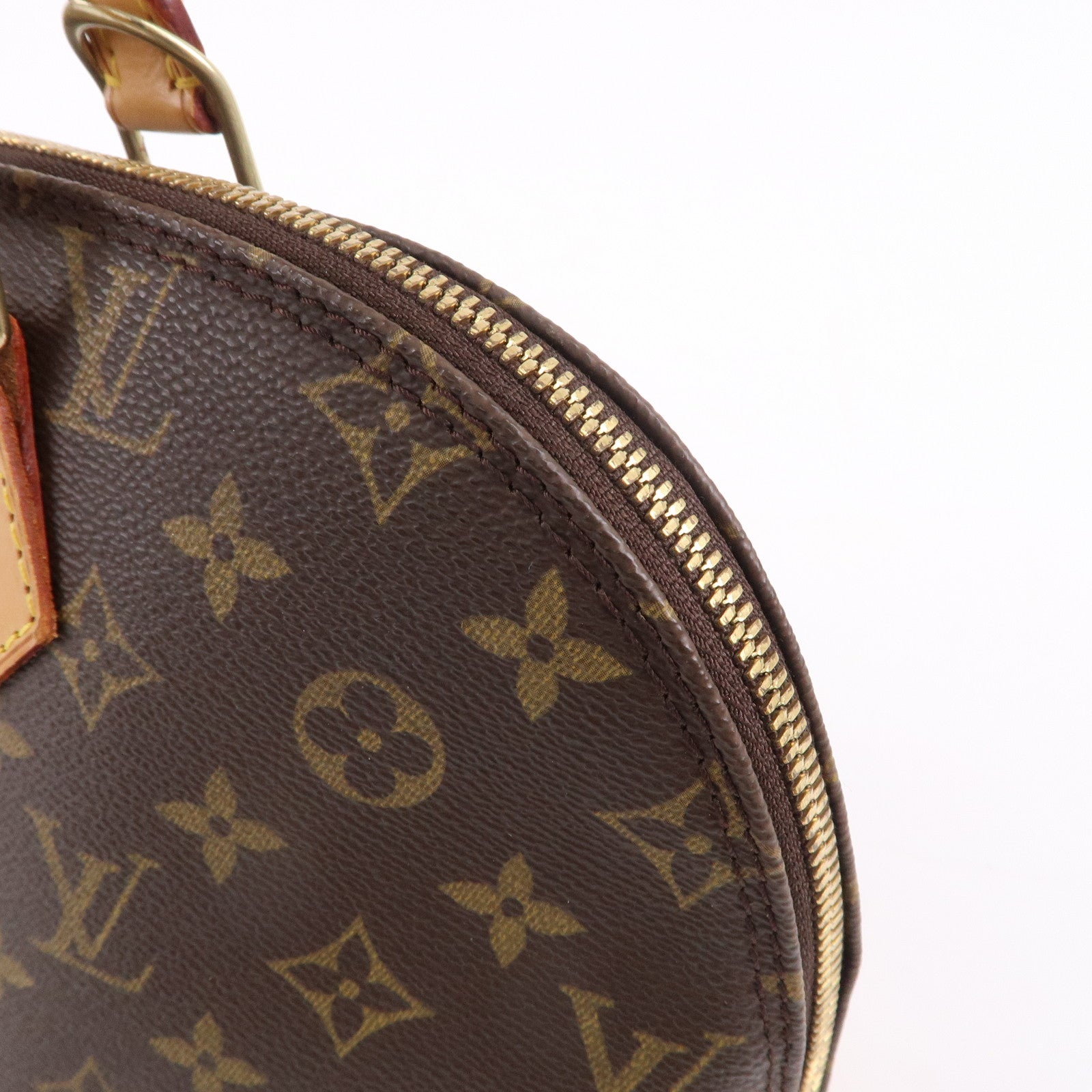 Louis Vuitton Monogram Alma Hand Bag Brown M51130