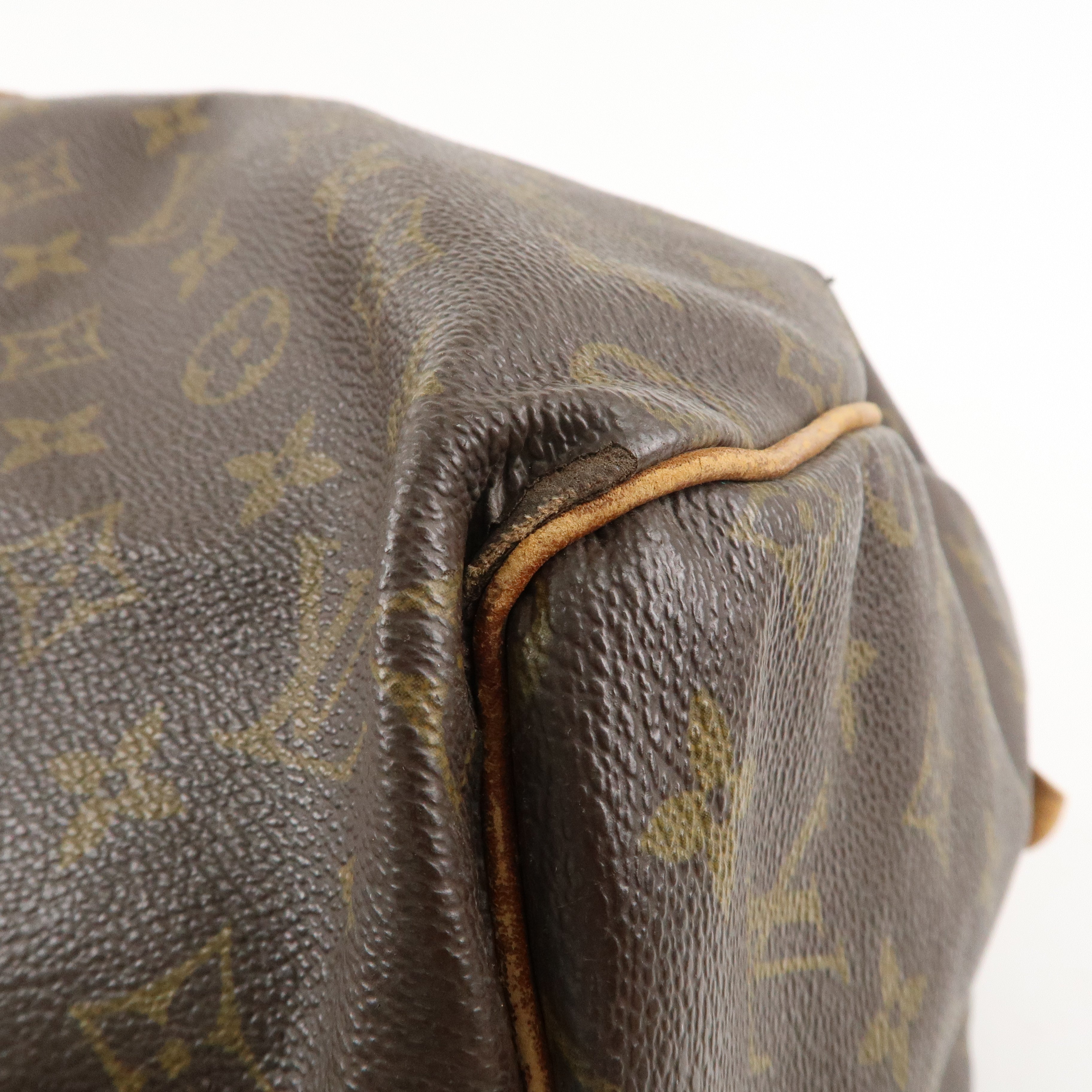 Louis Vuitton Monogram Keep All 55 Boston Bag Brown M41424