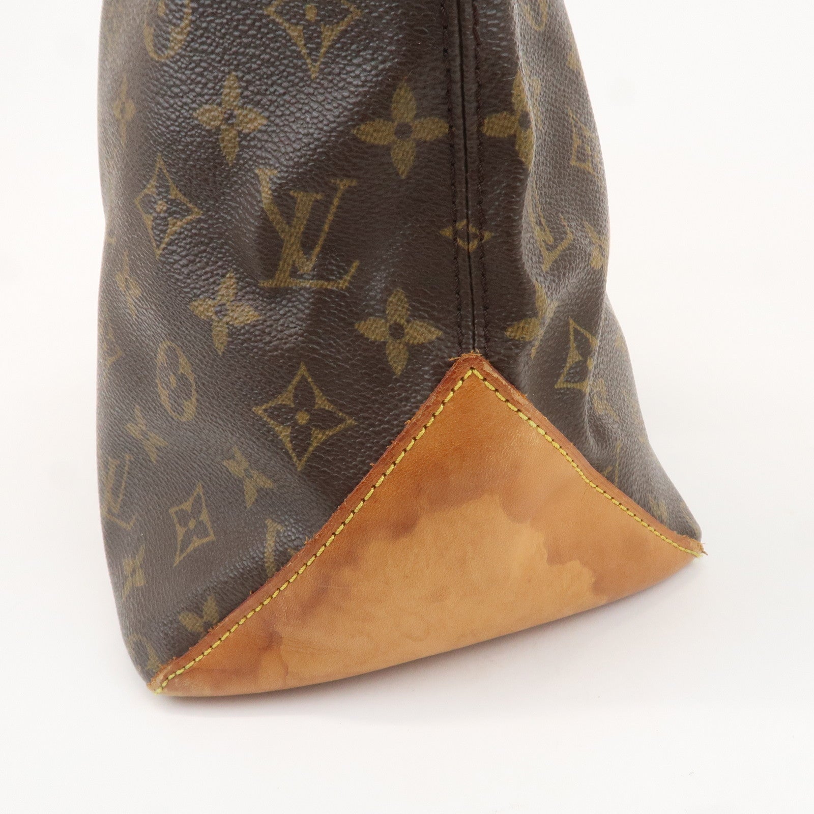 Louis Vuitton Monogram Cabas Mezzo Tote Bag Brown M51151