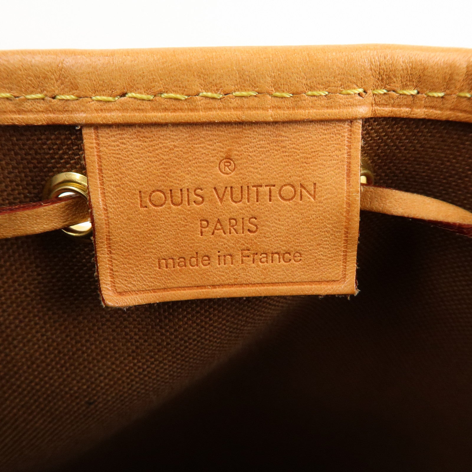 Louis Vuitton Monogram Nano Noe Shoulder Bag M41346