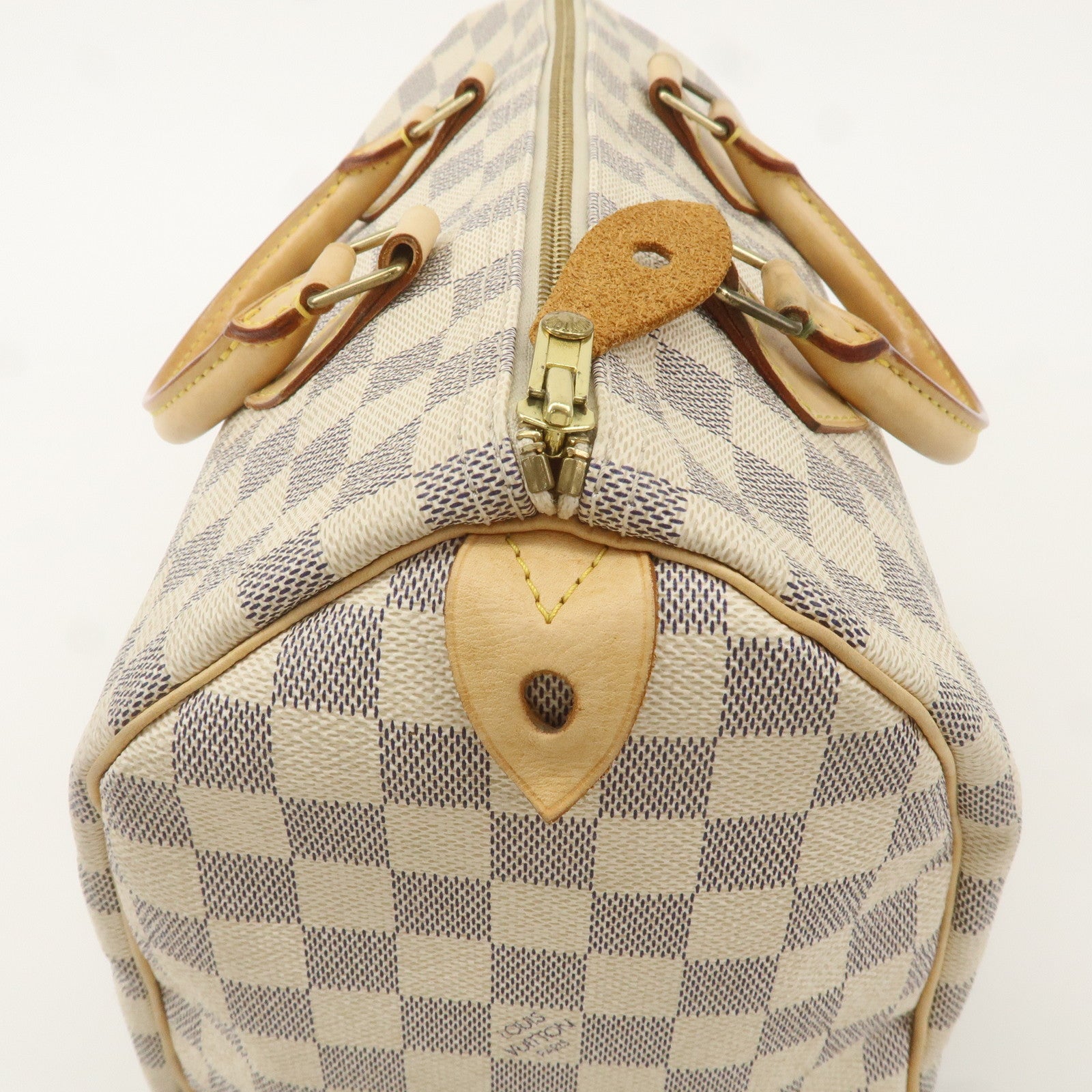 Louis Vuitton Damier Azur Speedy 30 Boston Hand Bag N41533