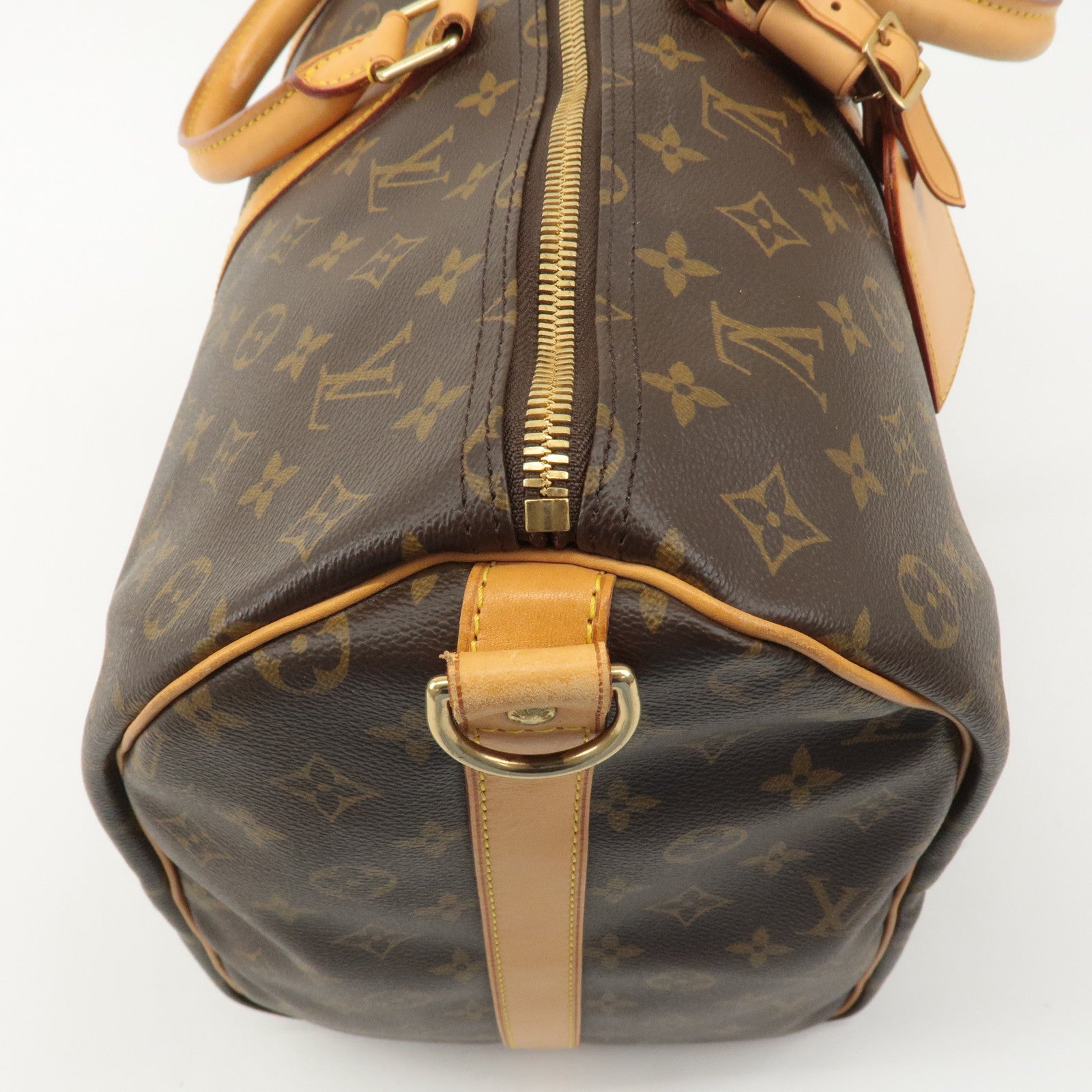 Louis Vuitton Monogram Keep All 50 Boston Bag Brown M41416