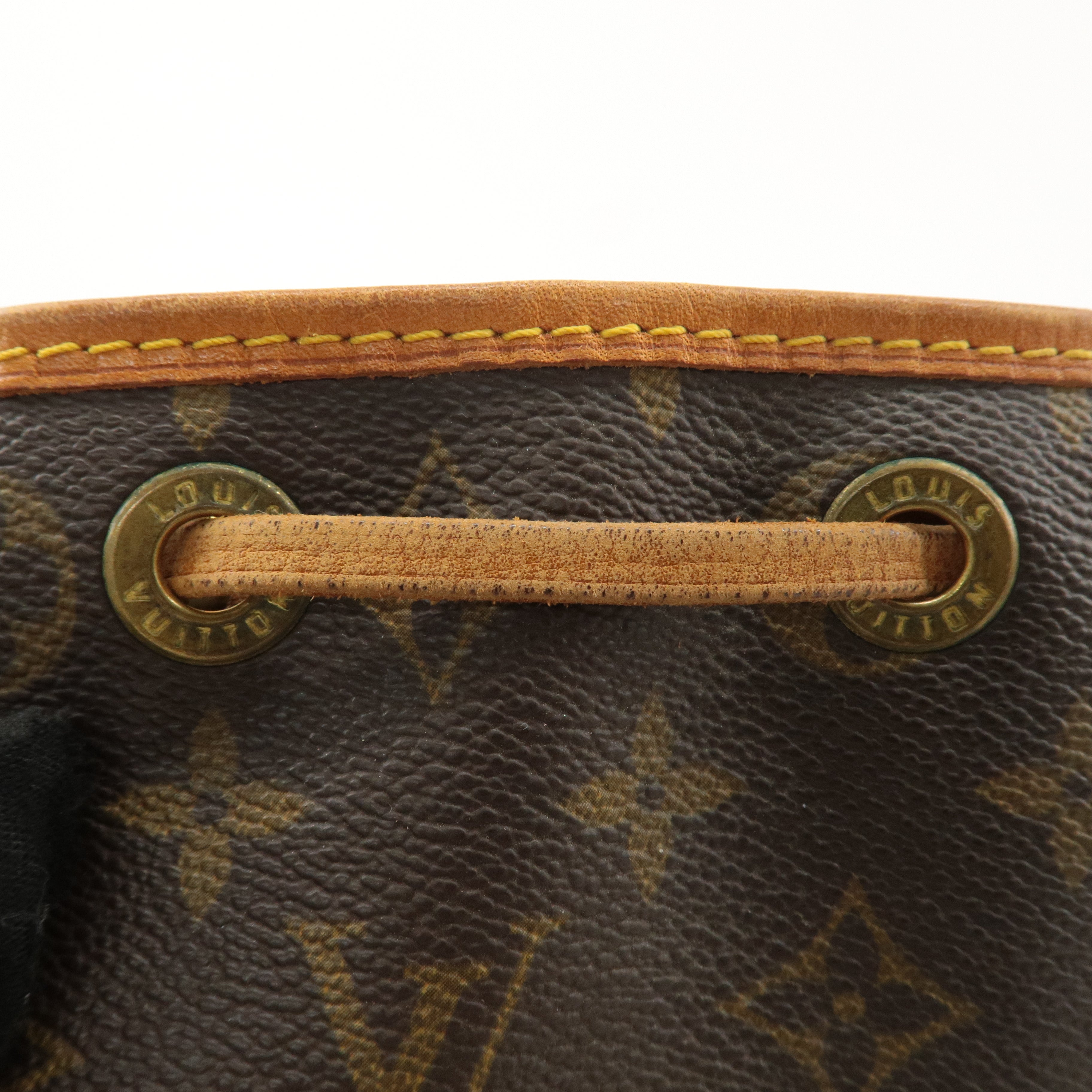 Louis Vuitton Monogram Noe Shoulder Bag Hand Bag Brown M42224