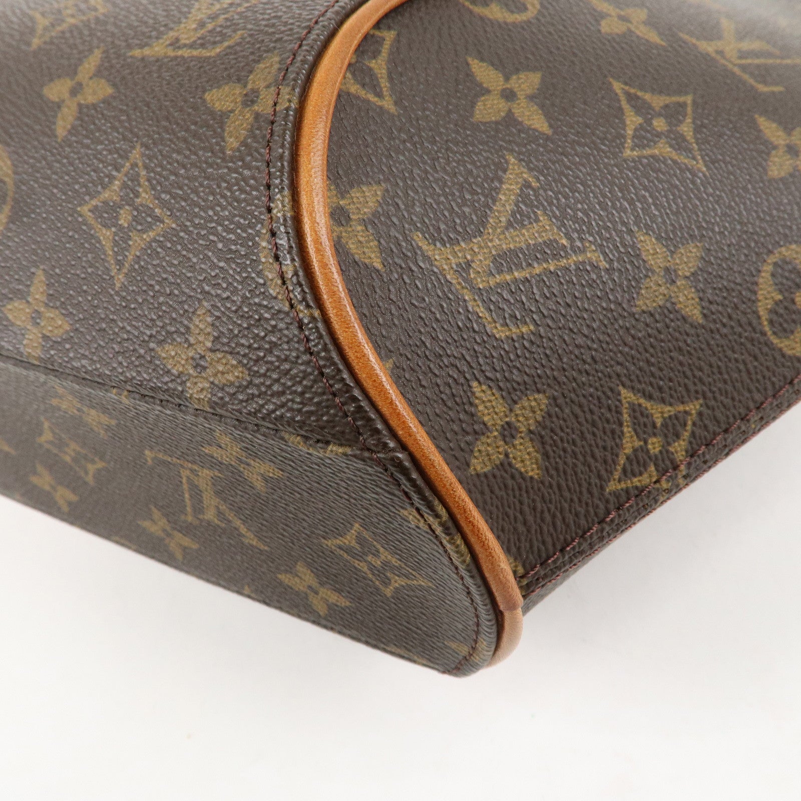 Louis Vuitton Monogram Ellipse PM Hand Bag Brown M51127