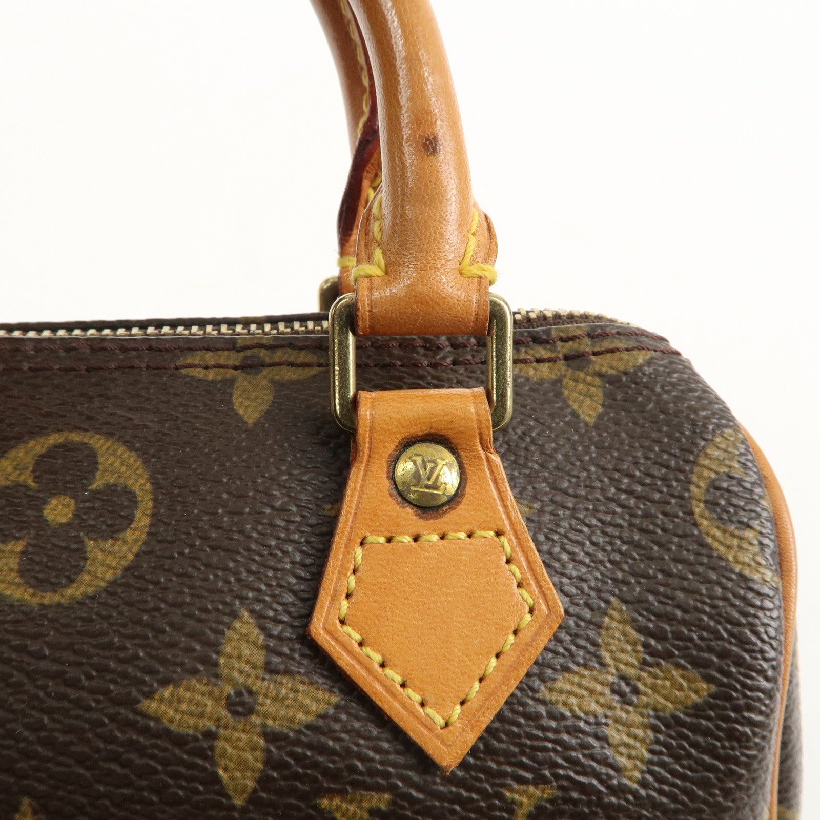 Louis Vuitton Monogram Mini Speedy 
Shoulder Strap M41534/J75010