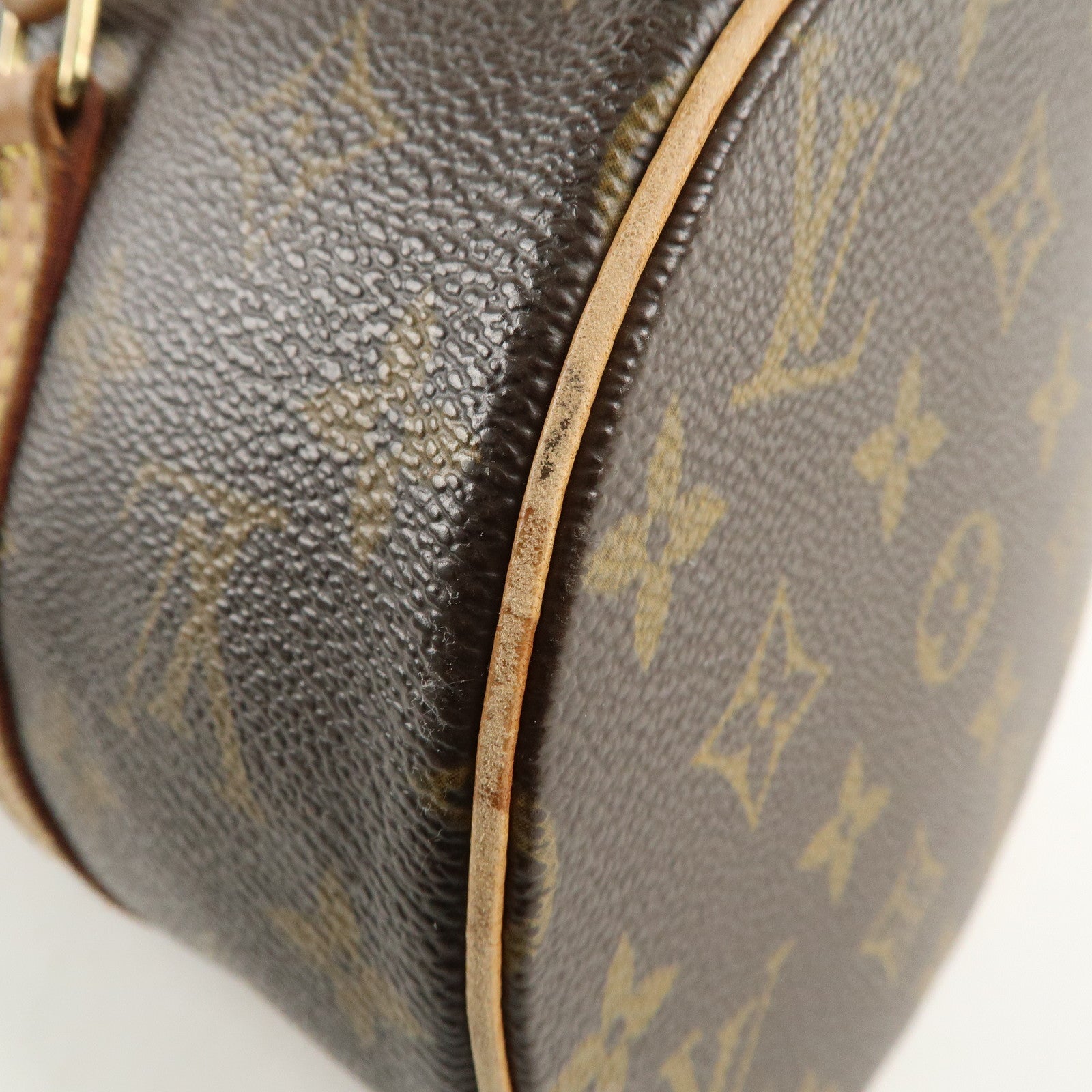 Louis Vuitton Monogram Papillon 30 Hand Bag Brown M51385