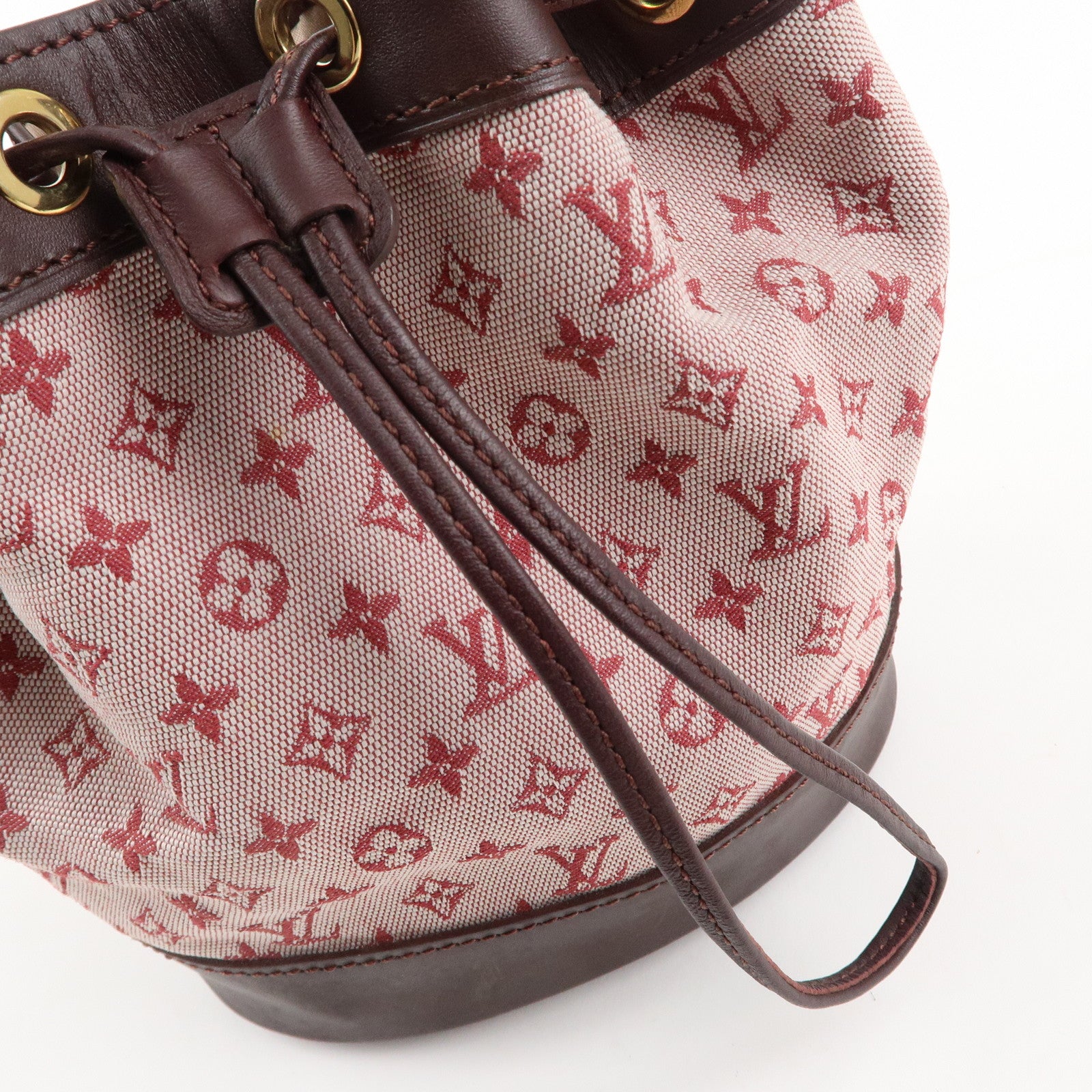 Louis Vuitton Monogram Mini Noelie Hand Bag Cerise M92686