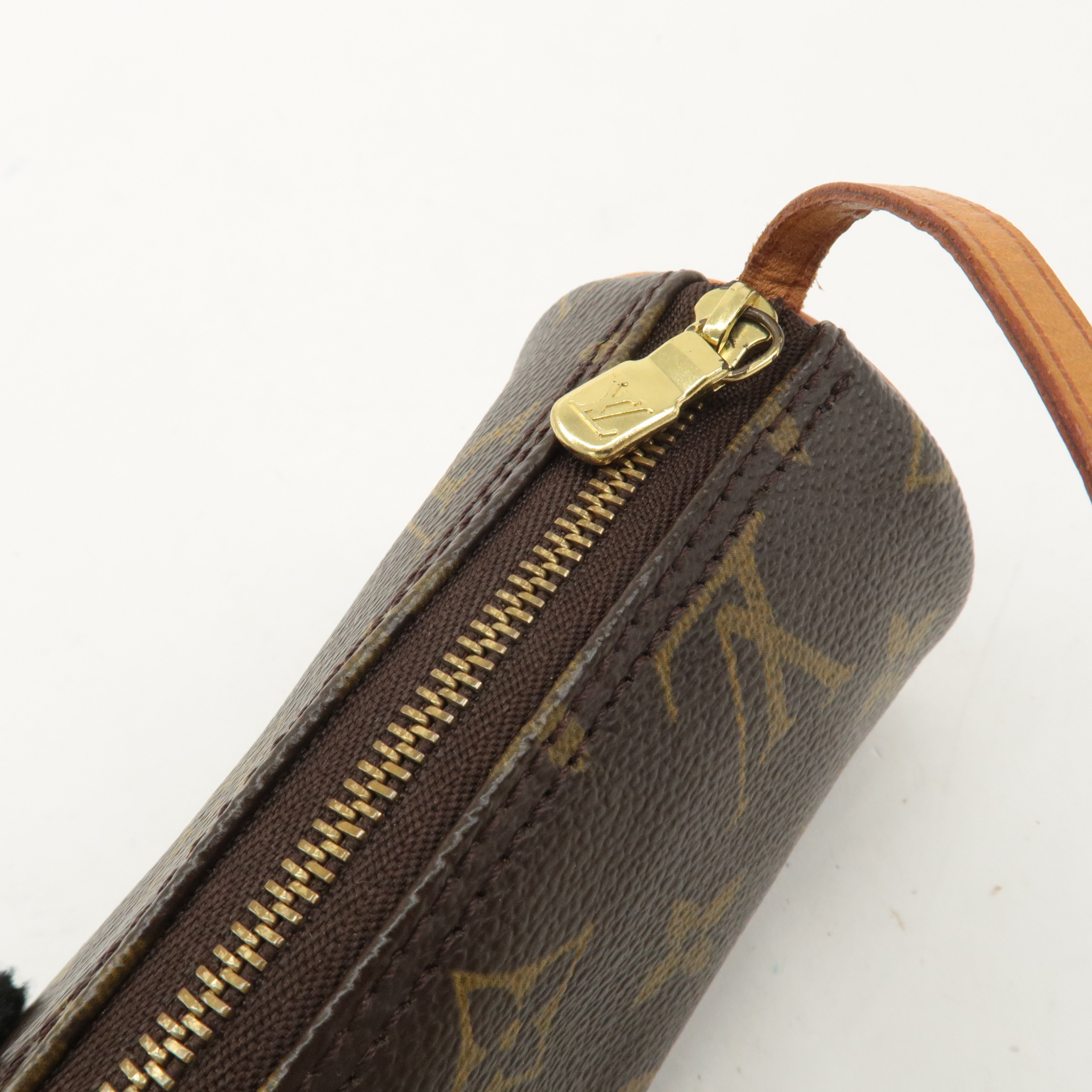 Louis Vuitton Monogram Mini Pouch for Papillon Bag Brown