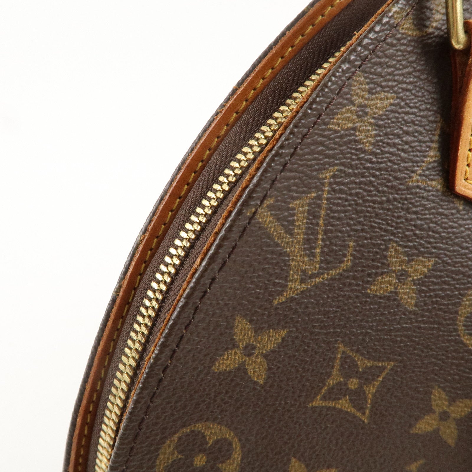 Louis Vuitton Monogram Ellipse MM Hand Bag Brown M51126