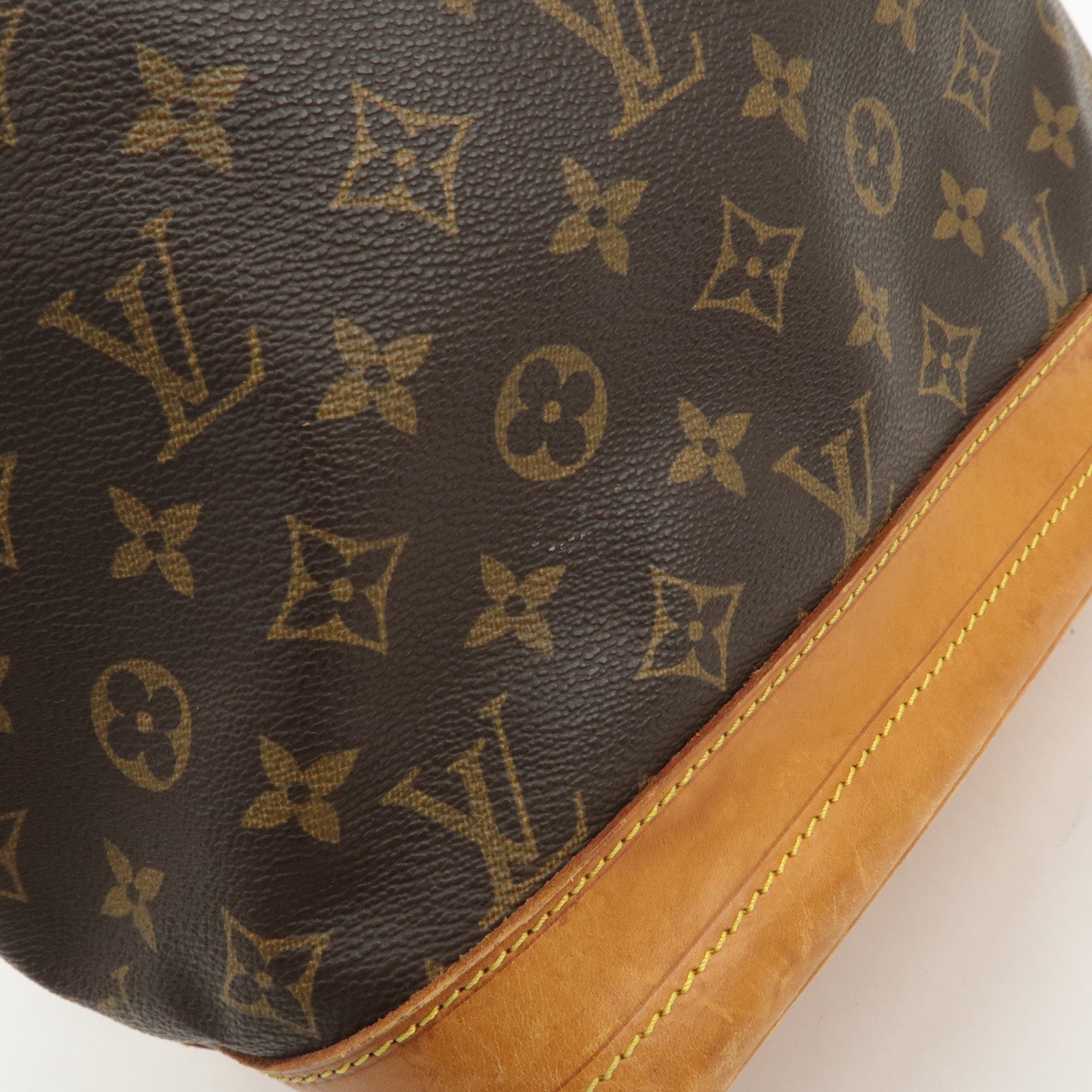 Louis Vuitton Monogram Noe Shoulder Bag Hand Bag Brown M42224