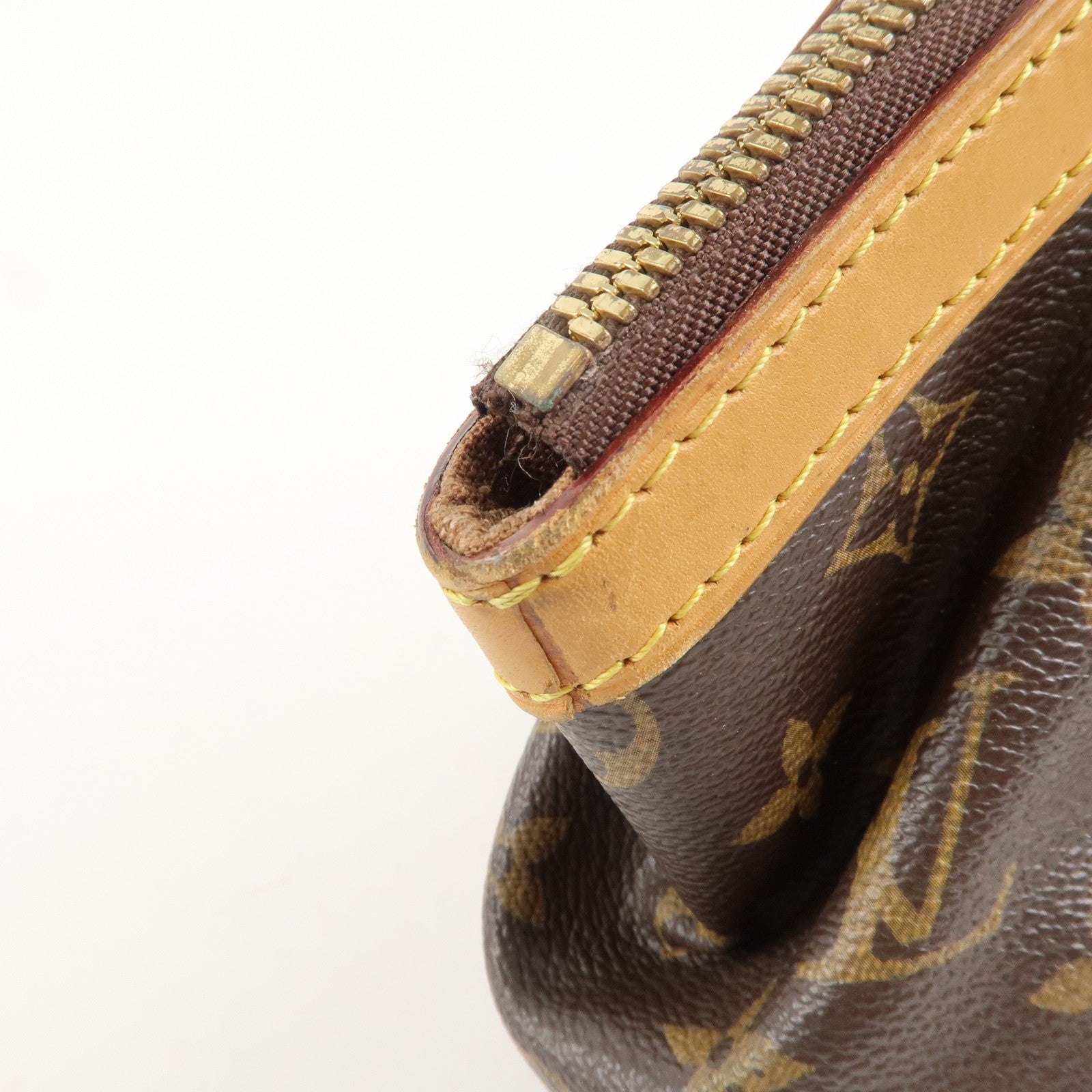 Louis Vuitton Monogram Tivoli PM Hand Bag Brown M40143