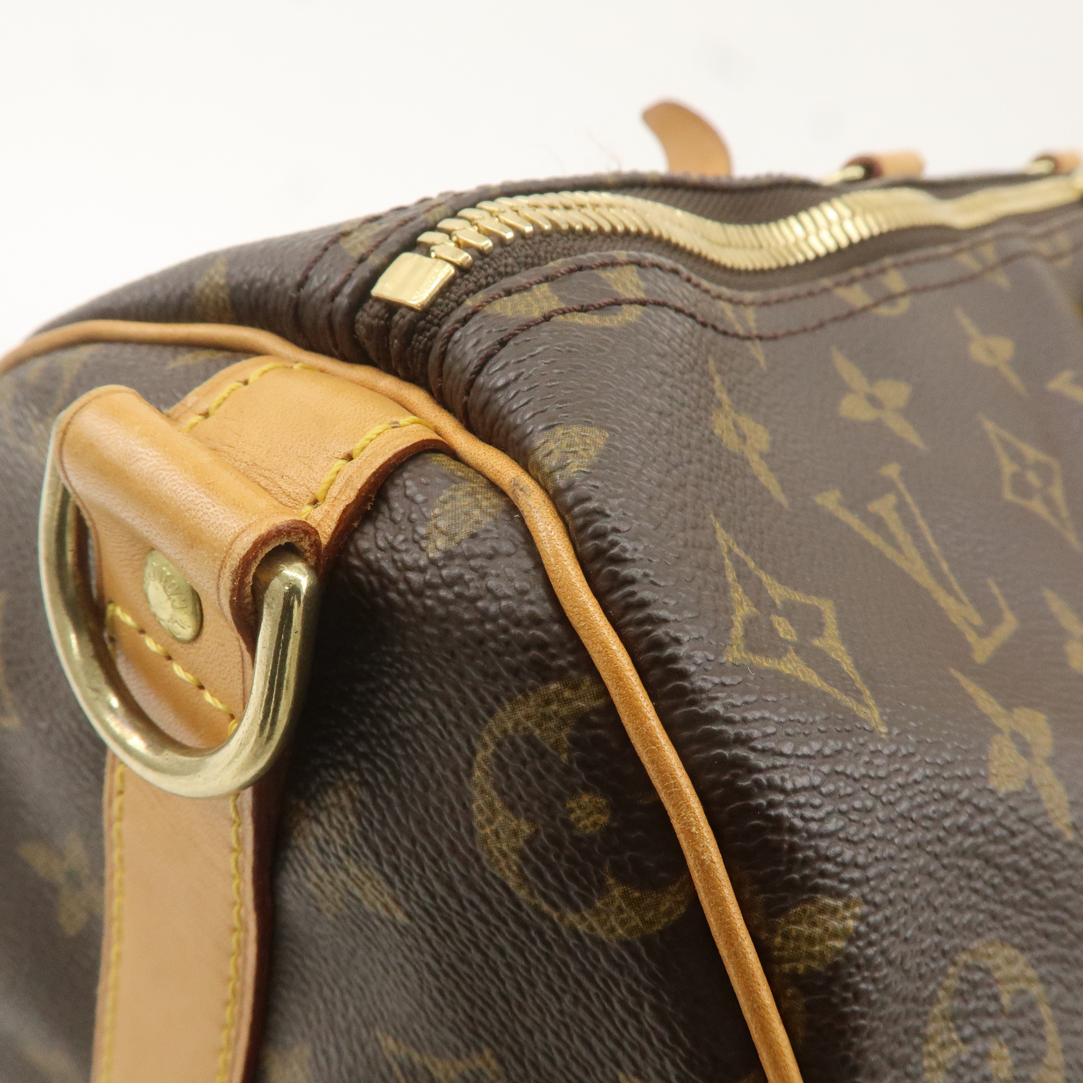 Louis Vuitton Monogram Keep All Bandouliere 50 Boston Bag M41416