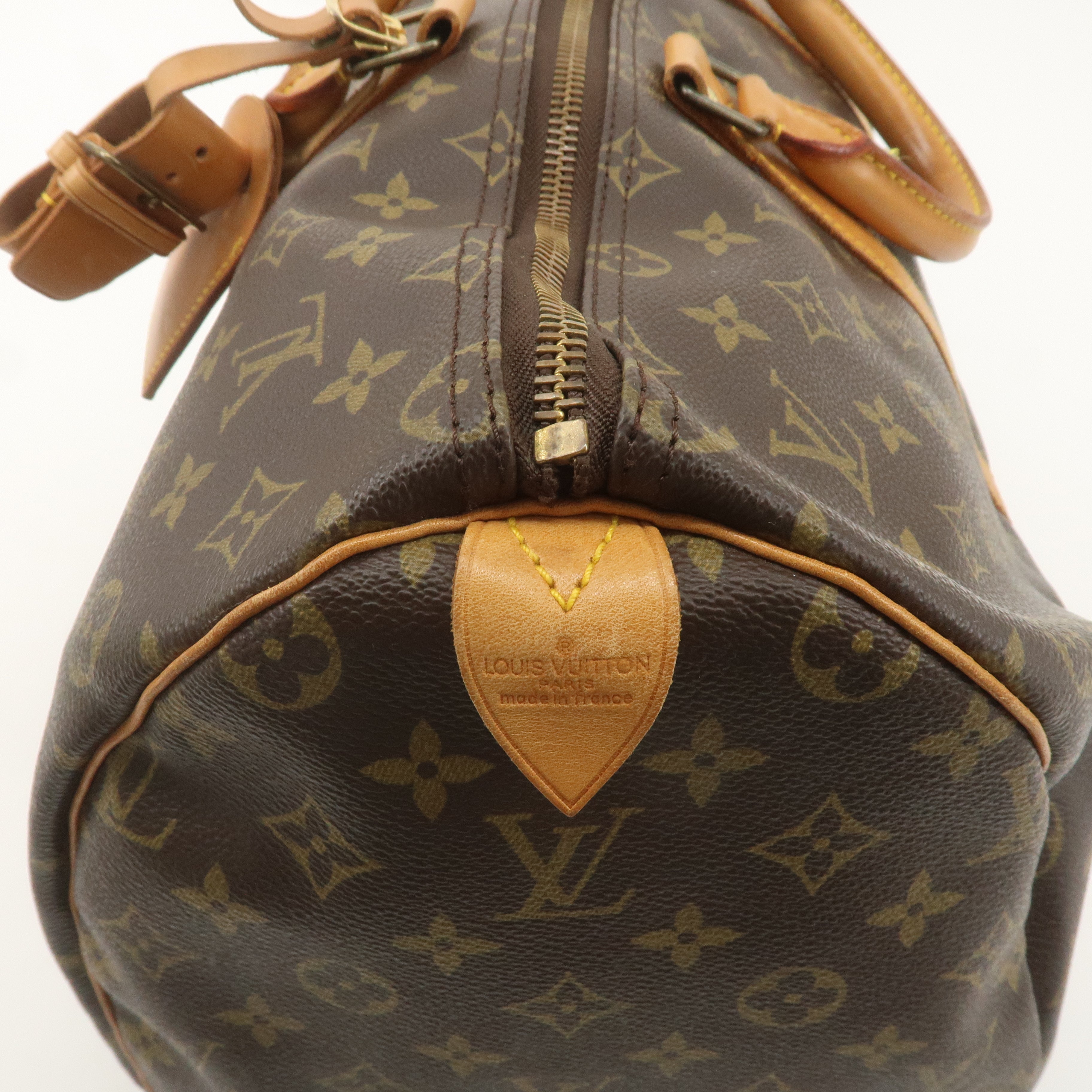 Louis Vuitton Monogram Keep All 50 Bag Brown M41426