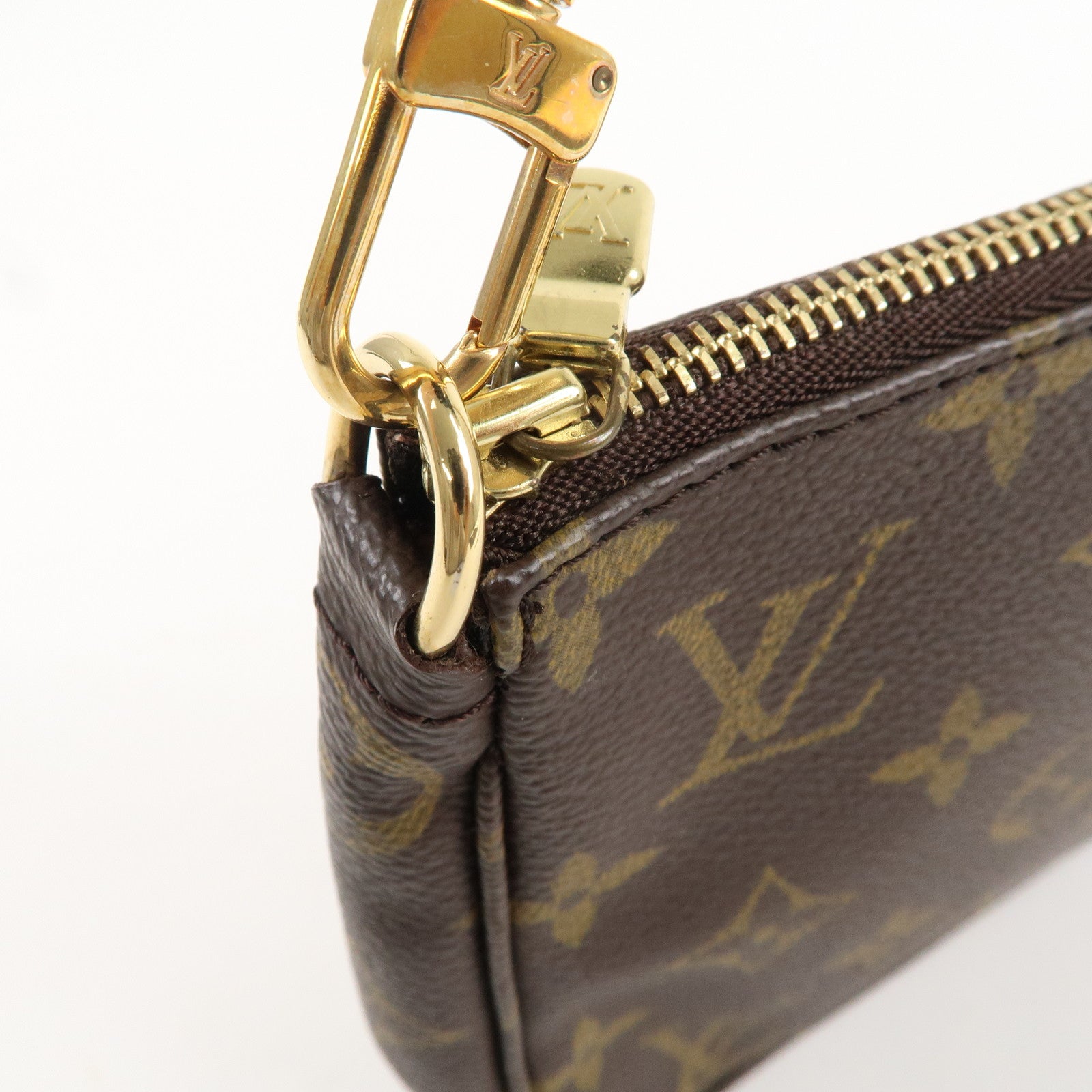 Louis Vuitton Monogram Pochette Accessoires Pouch Brown M51980