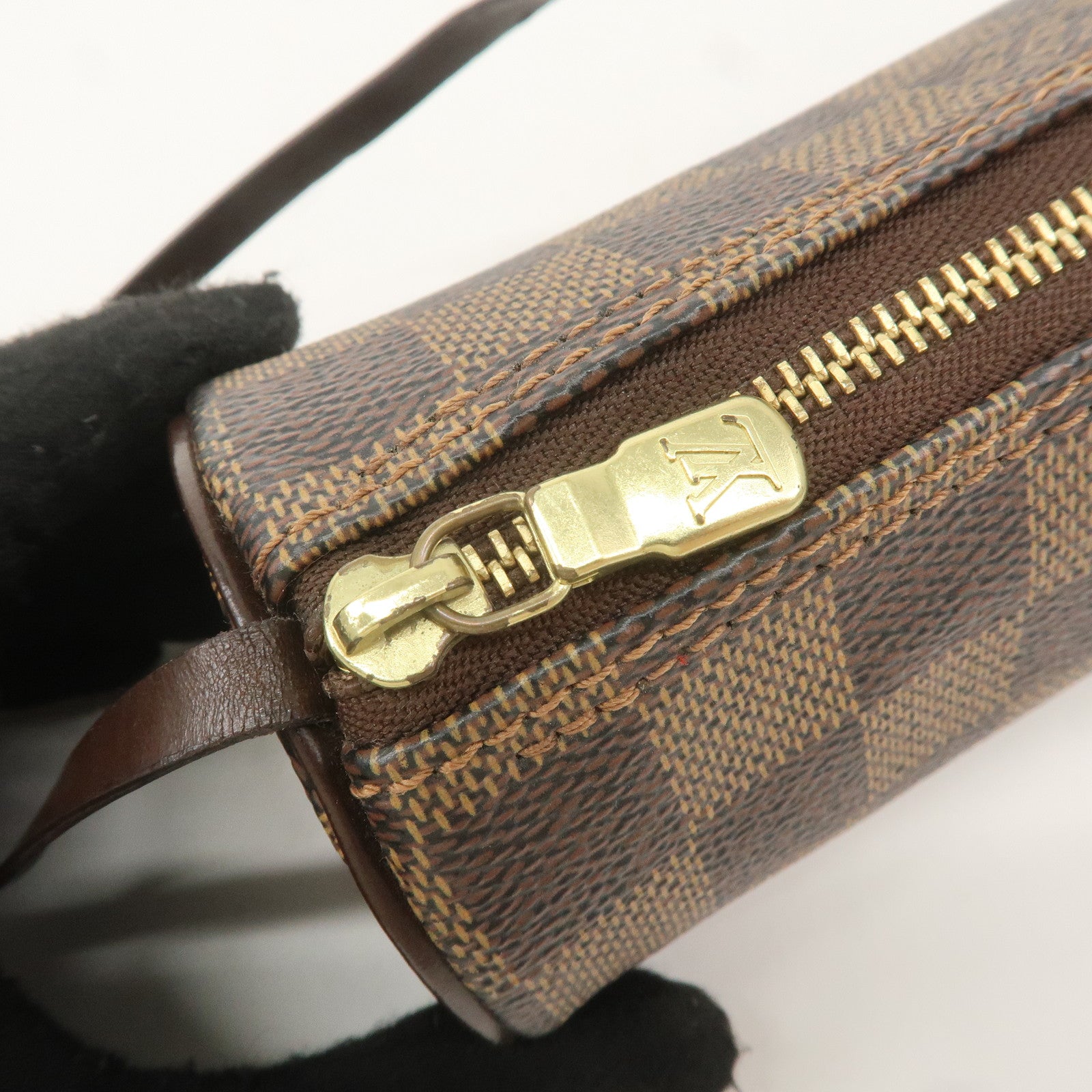 Louis Vuitton Damier Mini Pouch for Papillon Bag Brown