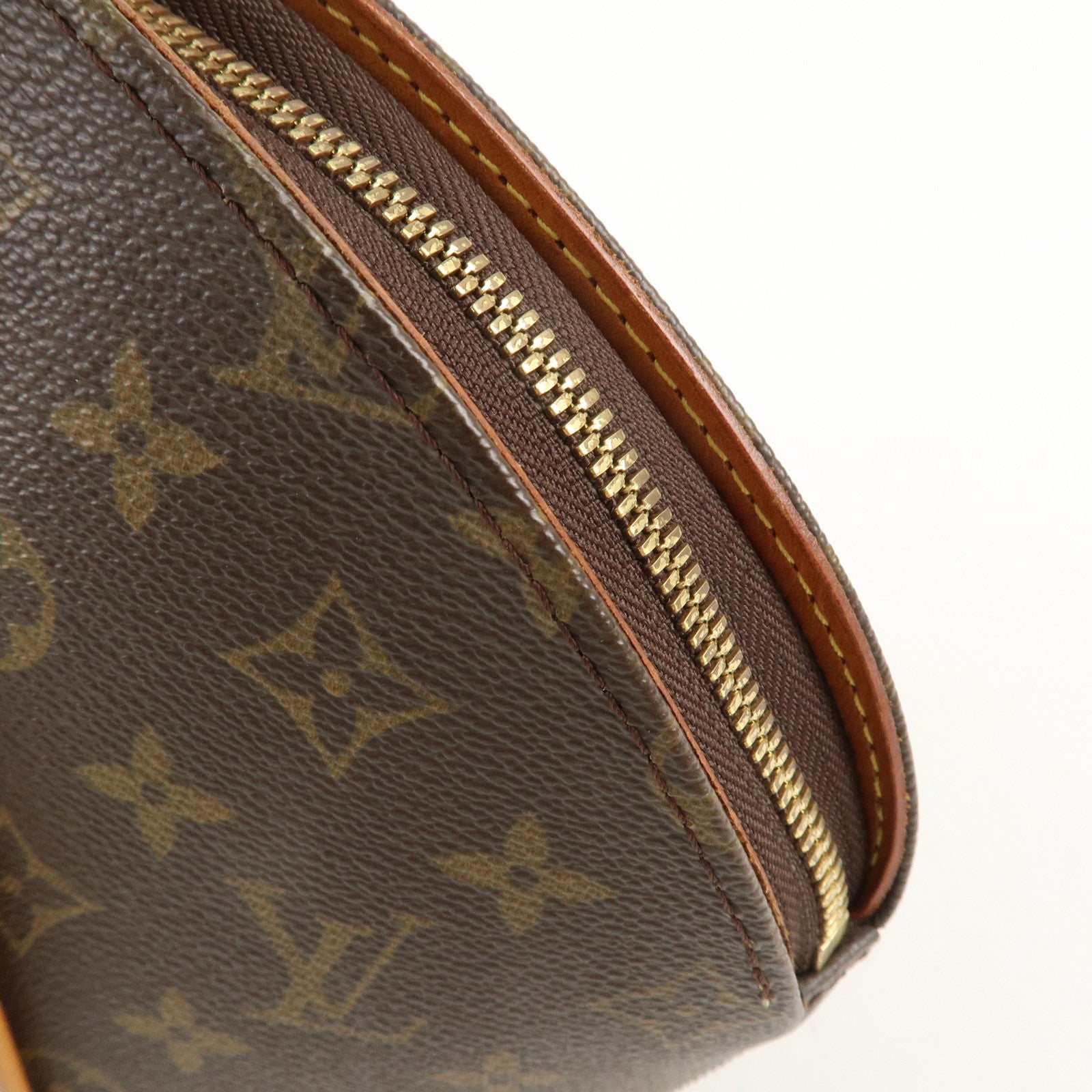 Louis Vuitton Monogram Ellipse PM Hand Bag Brown M51127