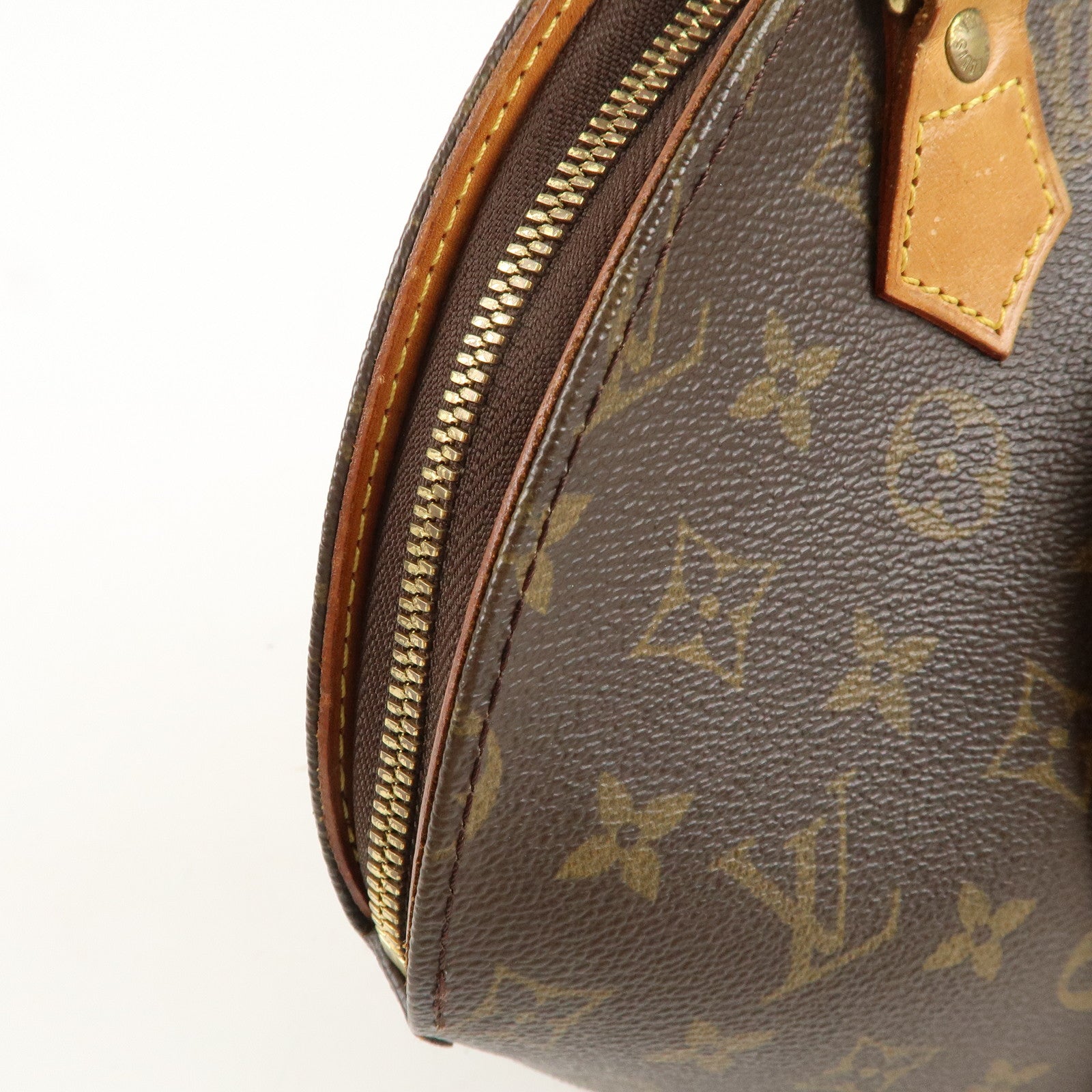 Louis Vuitton Monogram Ellipse PM Hand Bag Brown M51127