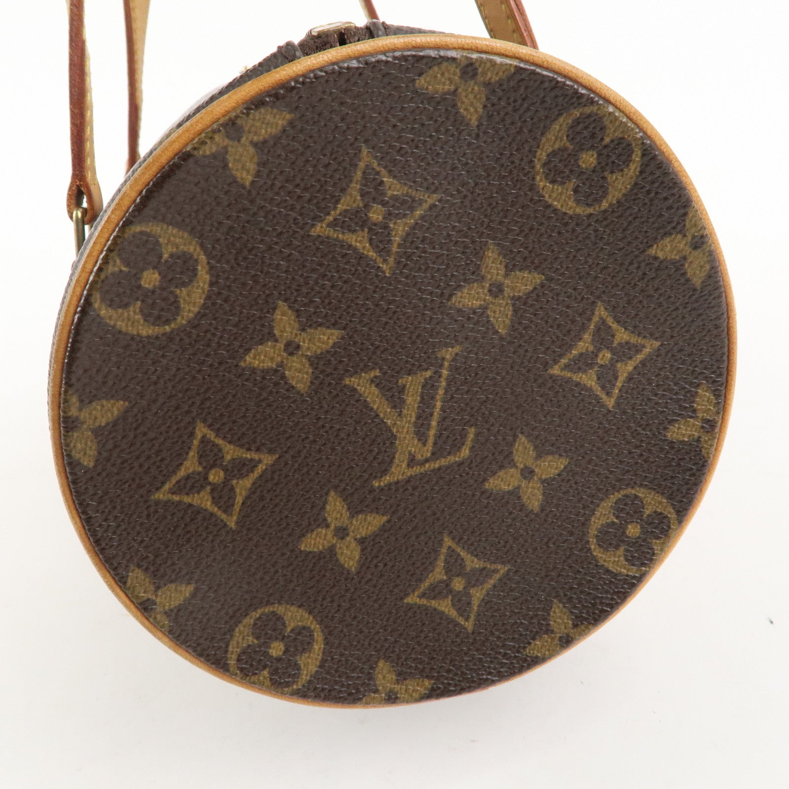 Louis Vuitton Monogram Papillon 26 Hand Bag Brown M51386