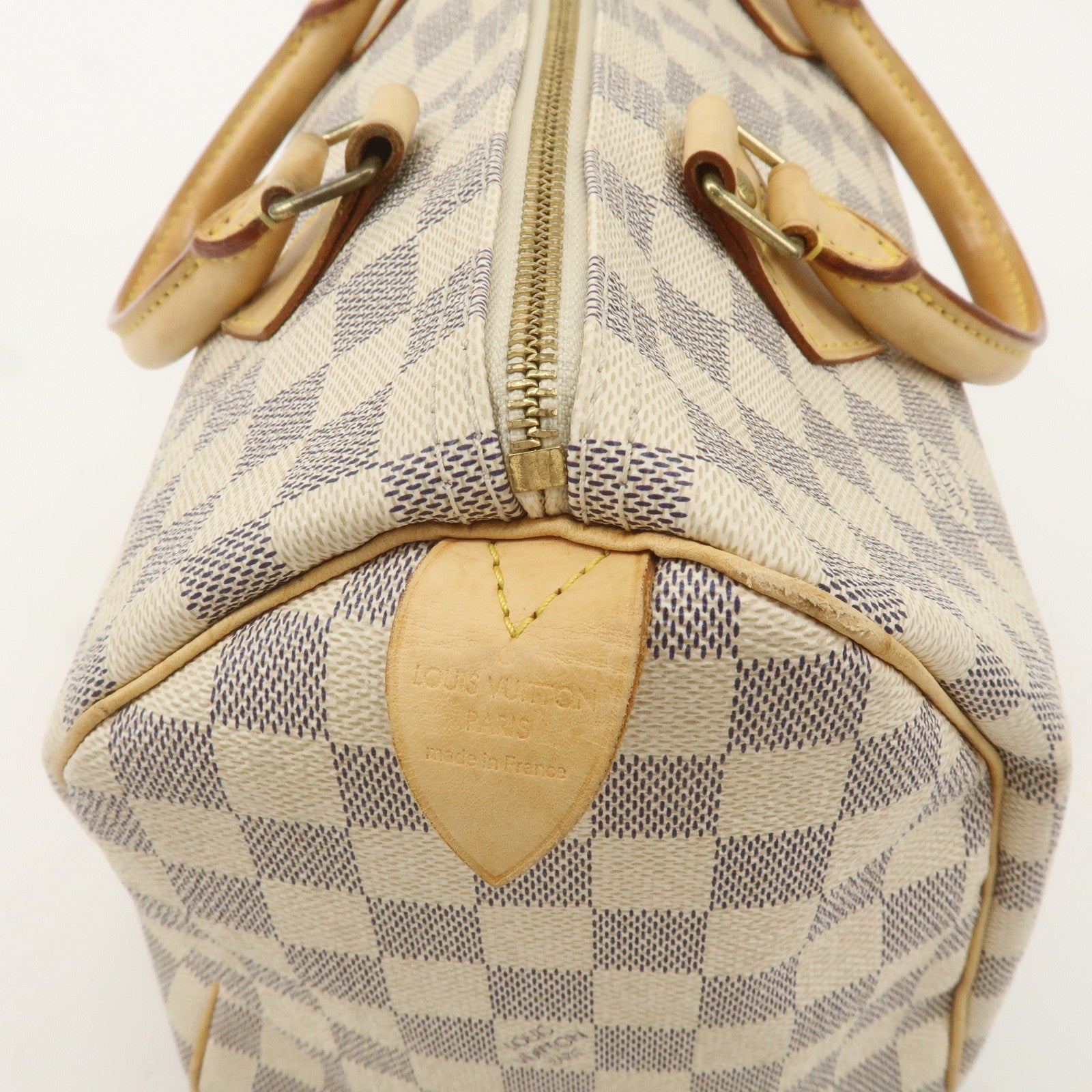 Louis Vuitton Damier Azur Speedy 30 Boston Hand Bag N41533