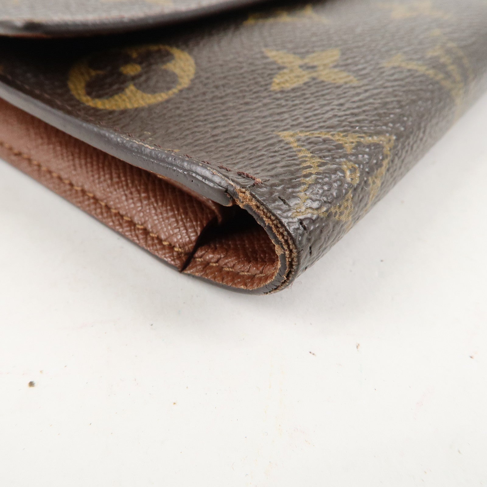 Louis Vuitton Set of 2 Monogram Porte Tresor Wallet M61215 M92658