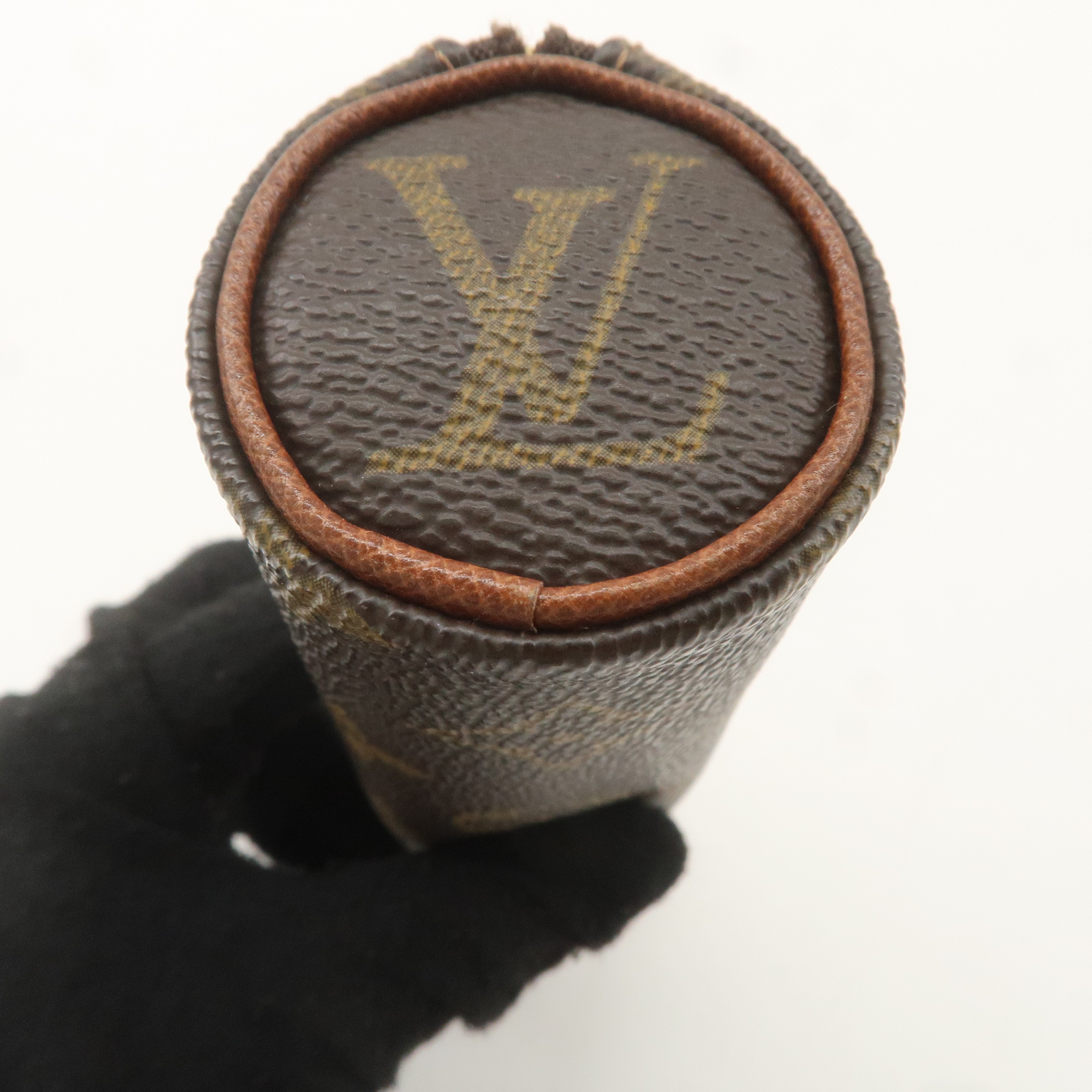 Louis Vuitton Monogram Set of 3 3Ball De Golf Ball Case M58249