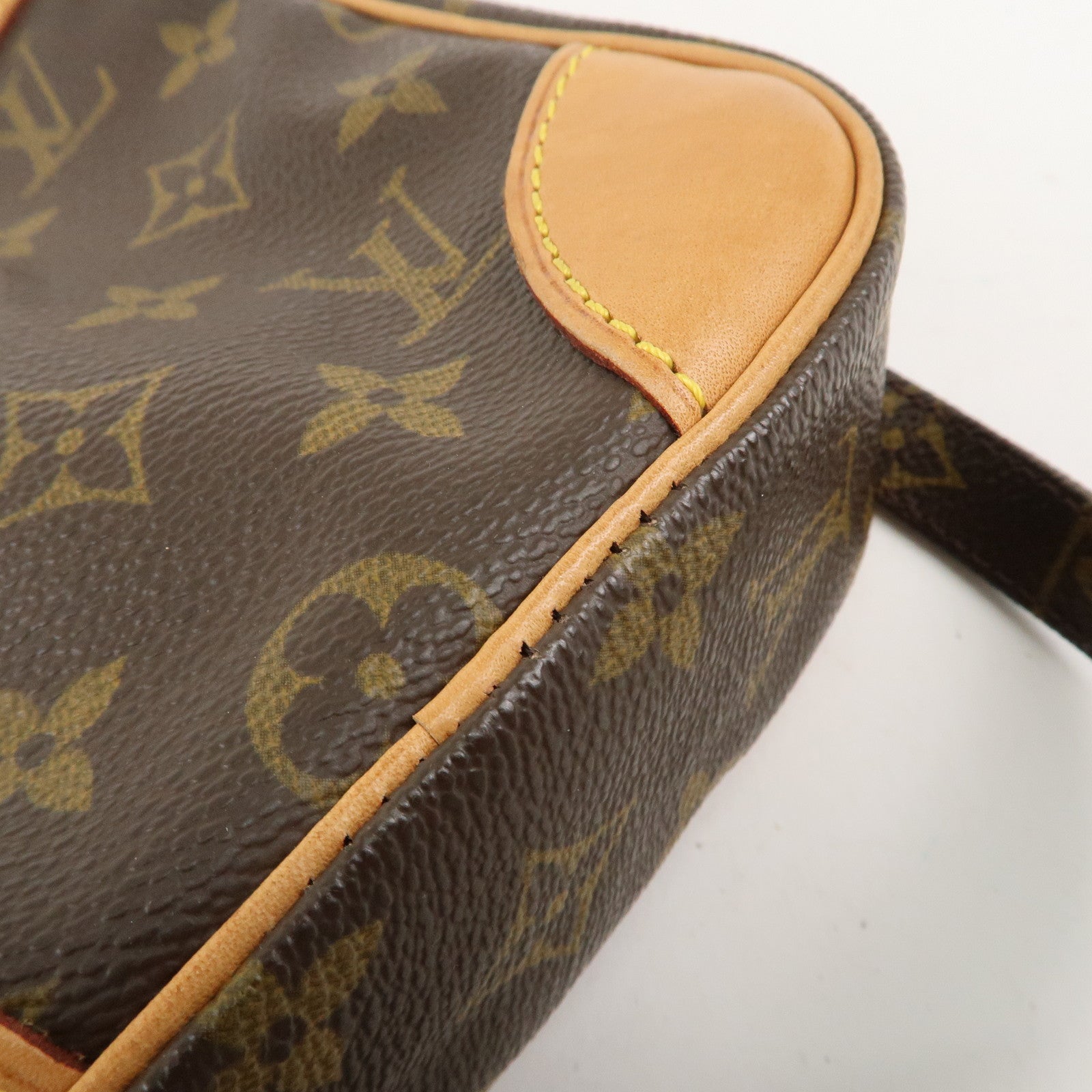 Louis Vuitton Monogram Danube Shoulder Bag Brown M45266