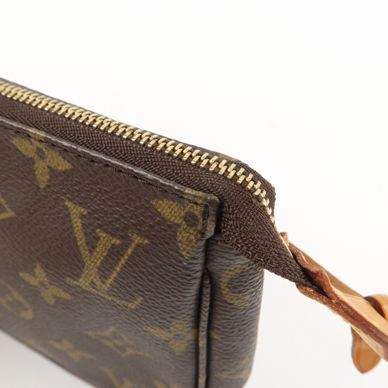 Louis Vuitton Monogram Pochette Accessoires Pouch Brown M51980