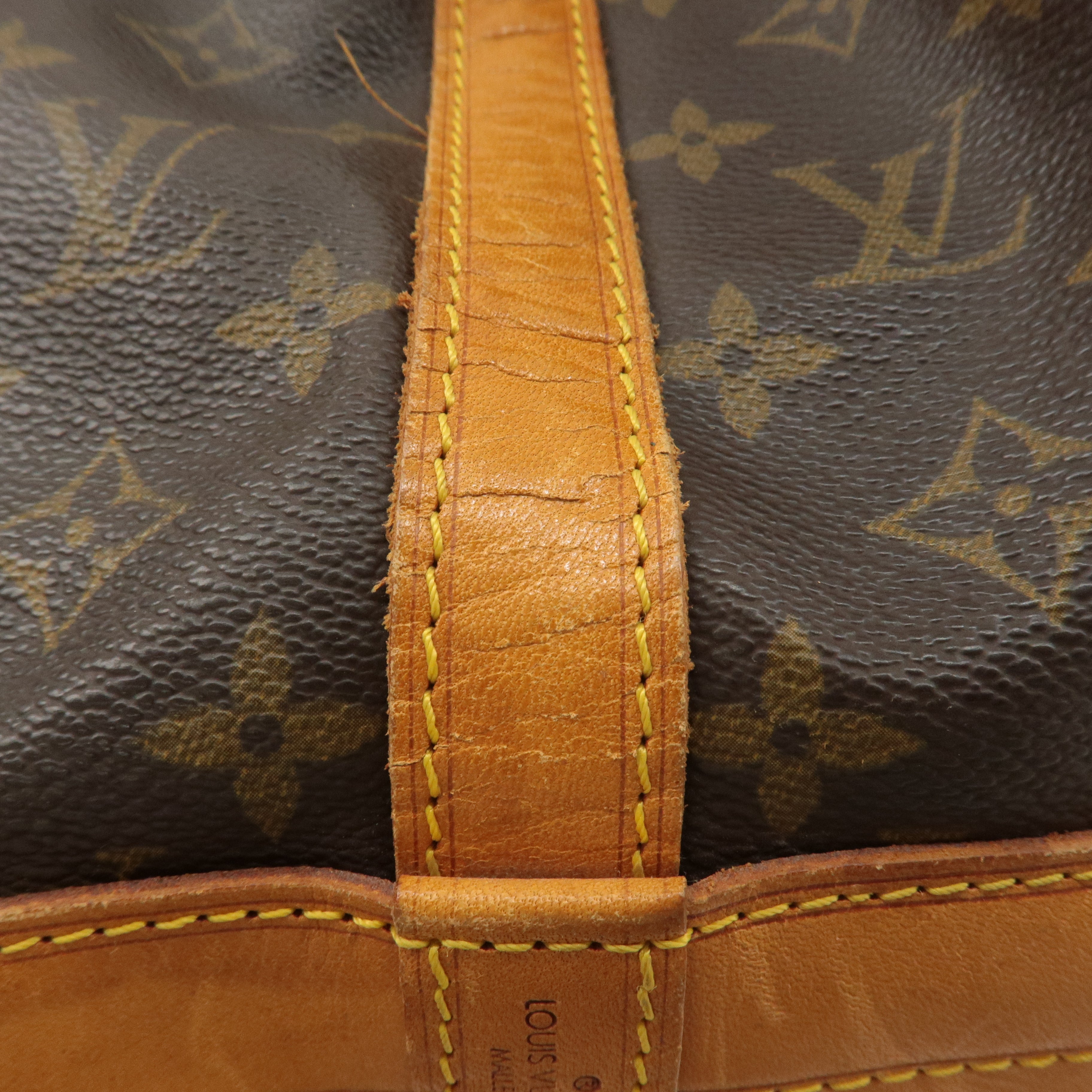 Louis Vuitton Monogram Noe Shoulder Bag Hand Bag Brown M42224