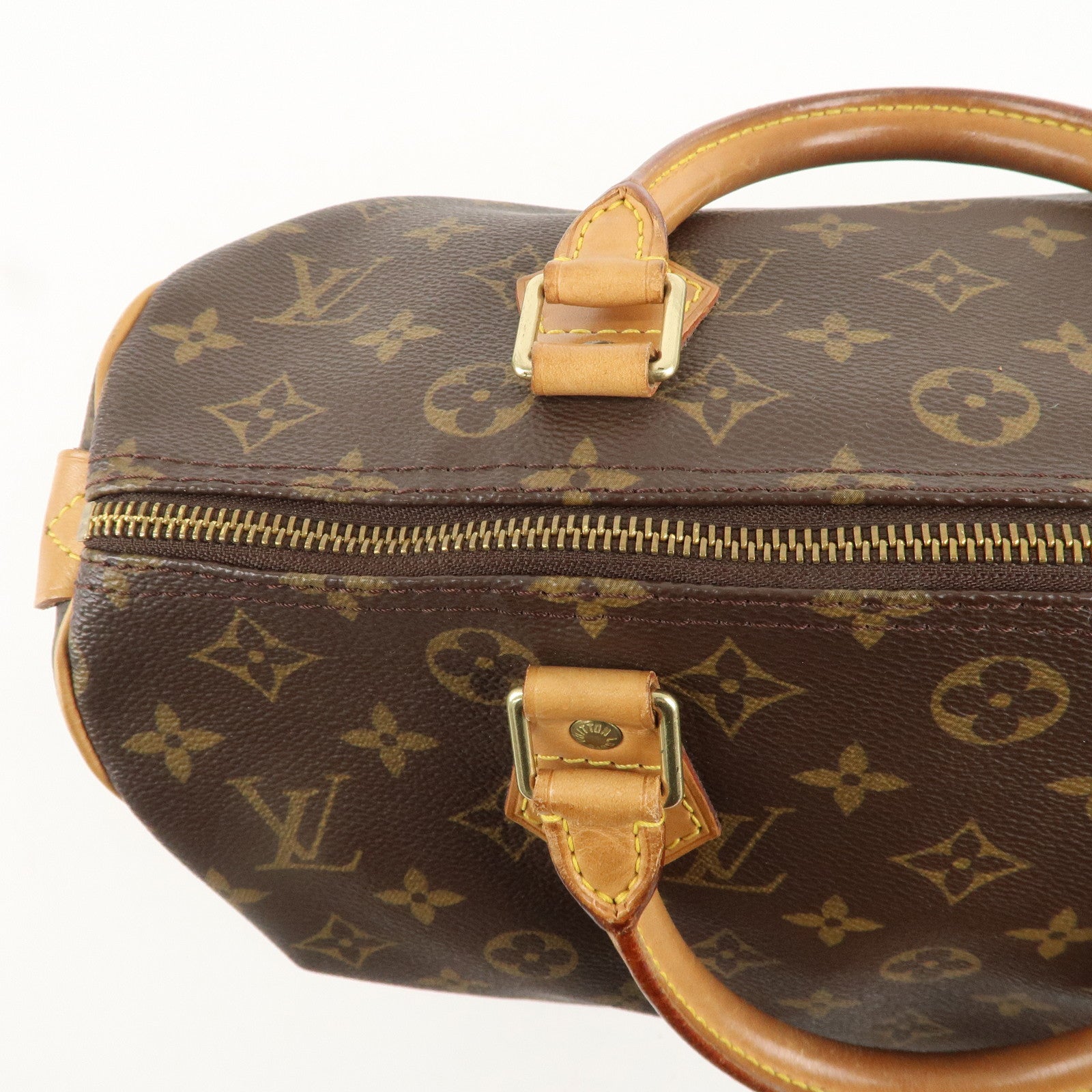 Louis Vuitton Monogram Speedy 30 Hand Bag Boston Bag M41108