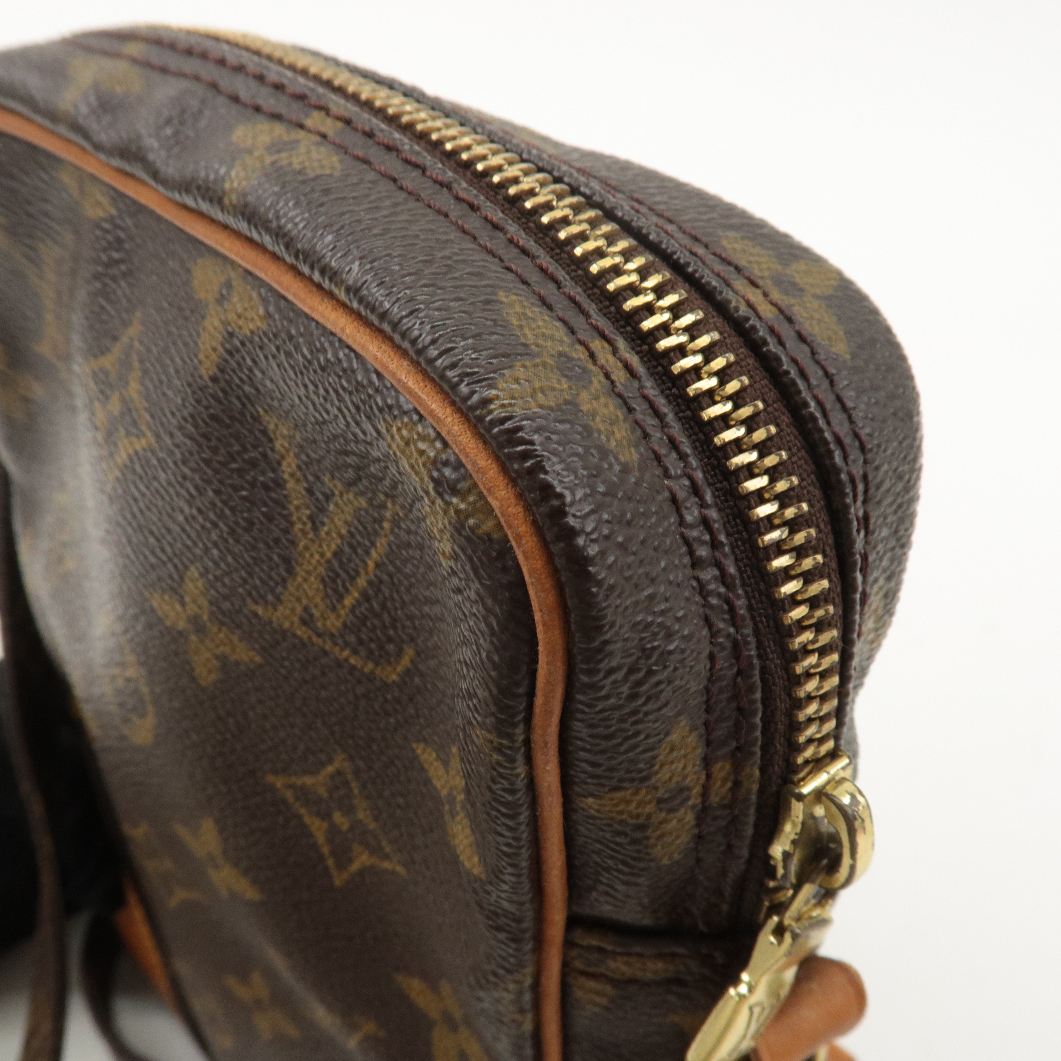 Louis Vuitton Monogram Danube Shoulder Bag Brown M45266