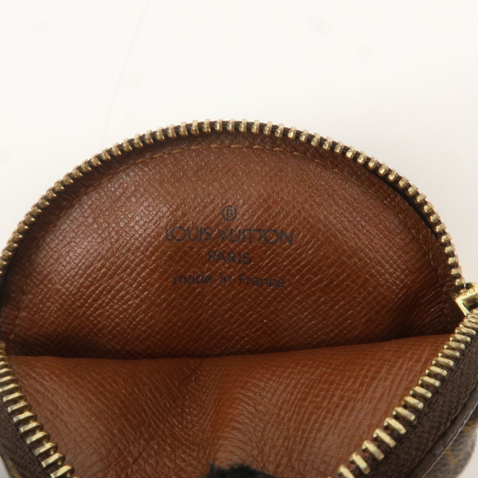 Louis Vuitton Monogram Porte Monnaie Rond Coin Case M61926