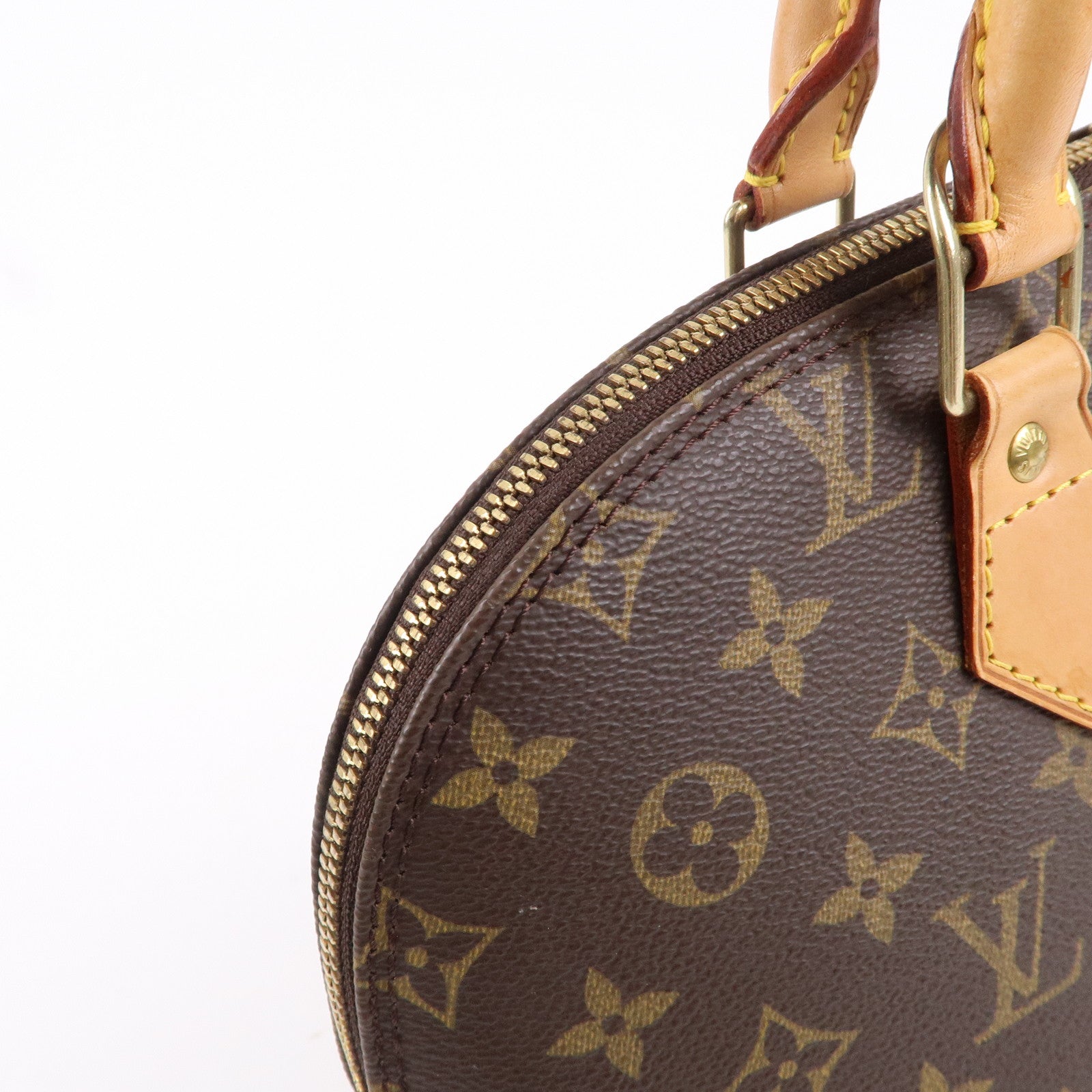 Louis Vuitton Monogram Alma Hand Bag Brown M51130