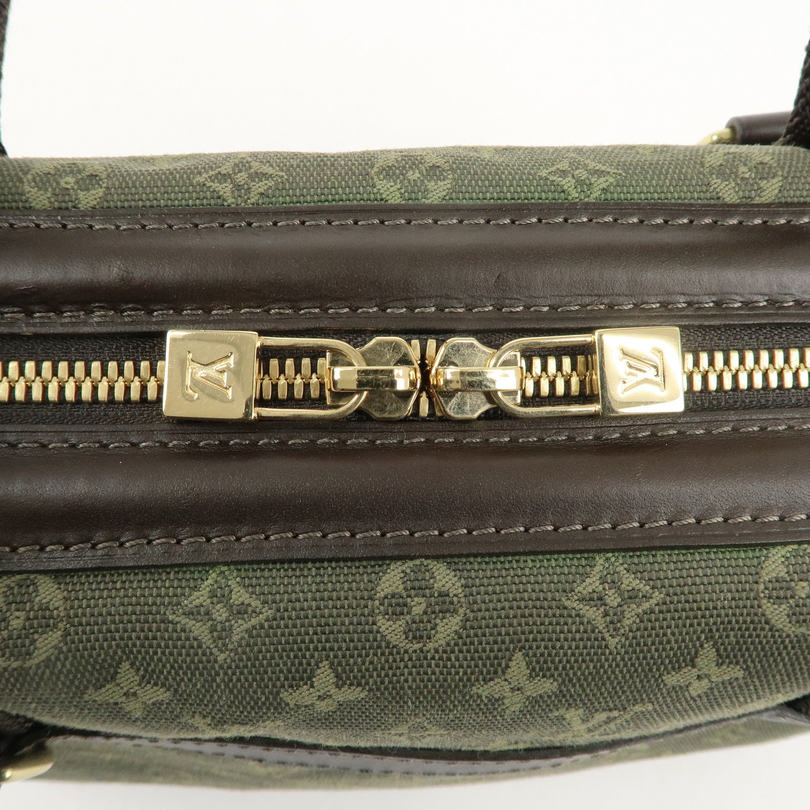 Louis Vuitton Monogram Mini Josephine PM Hand Bag Khaki M92415