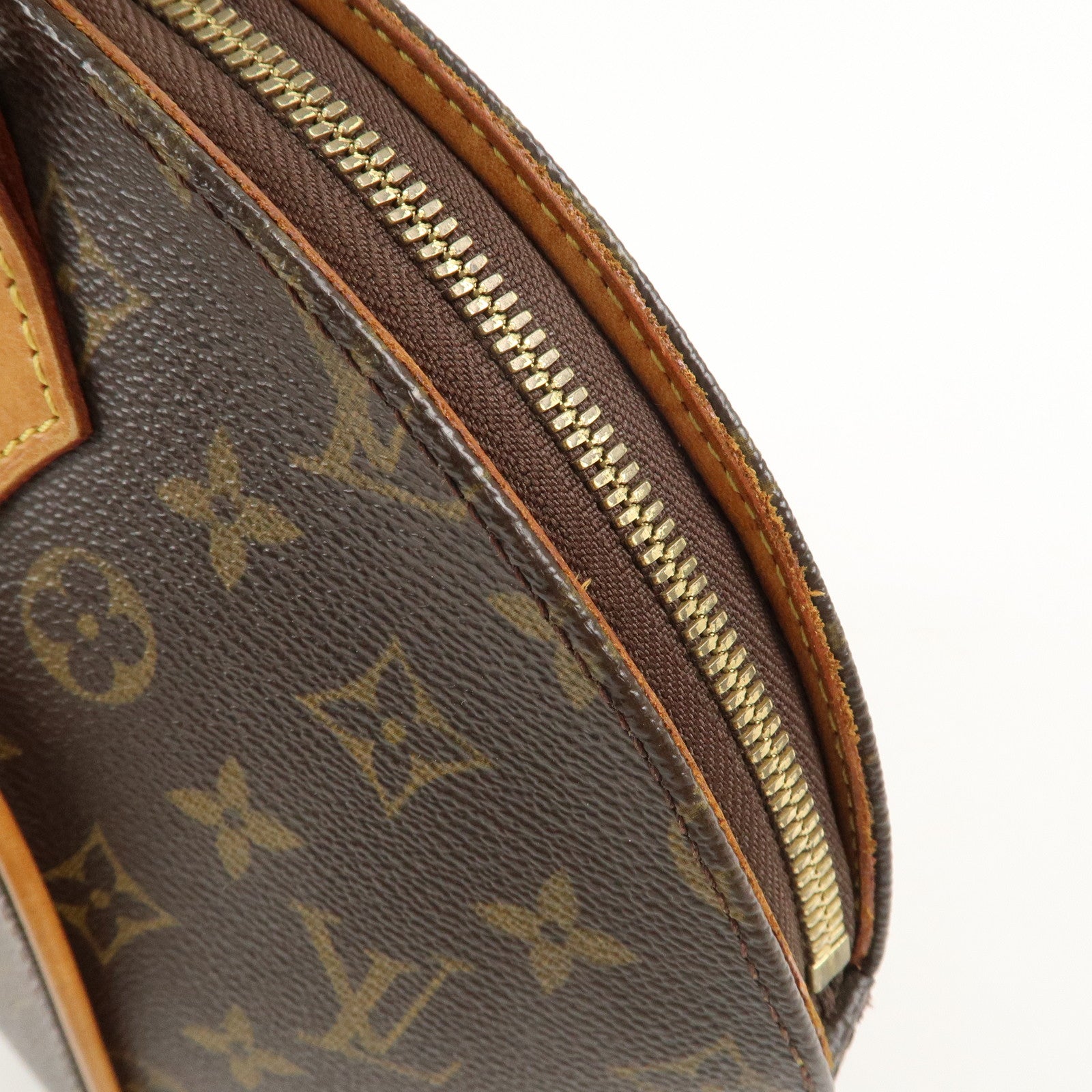 Louis Vuitton Monogram Ellipse PM Hand Bag Brown M51127