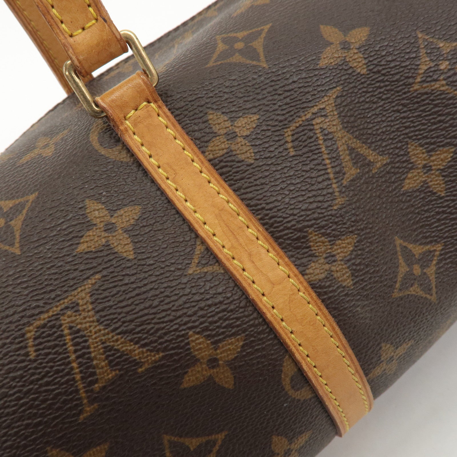 Louis Vuitton Monogram Papillon 30 Hand Bag New Style Brown M51385