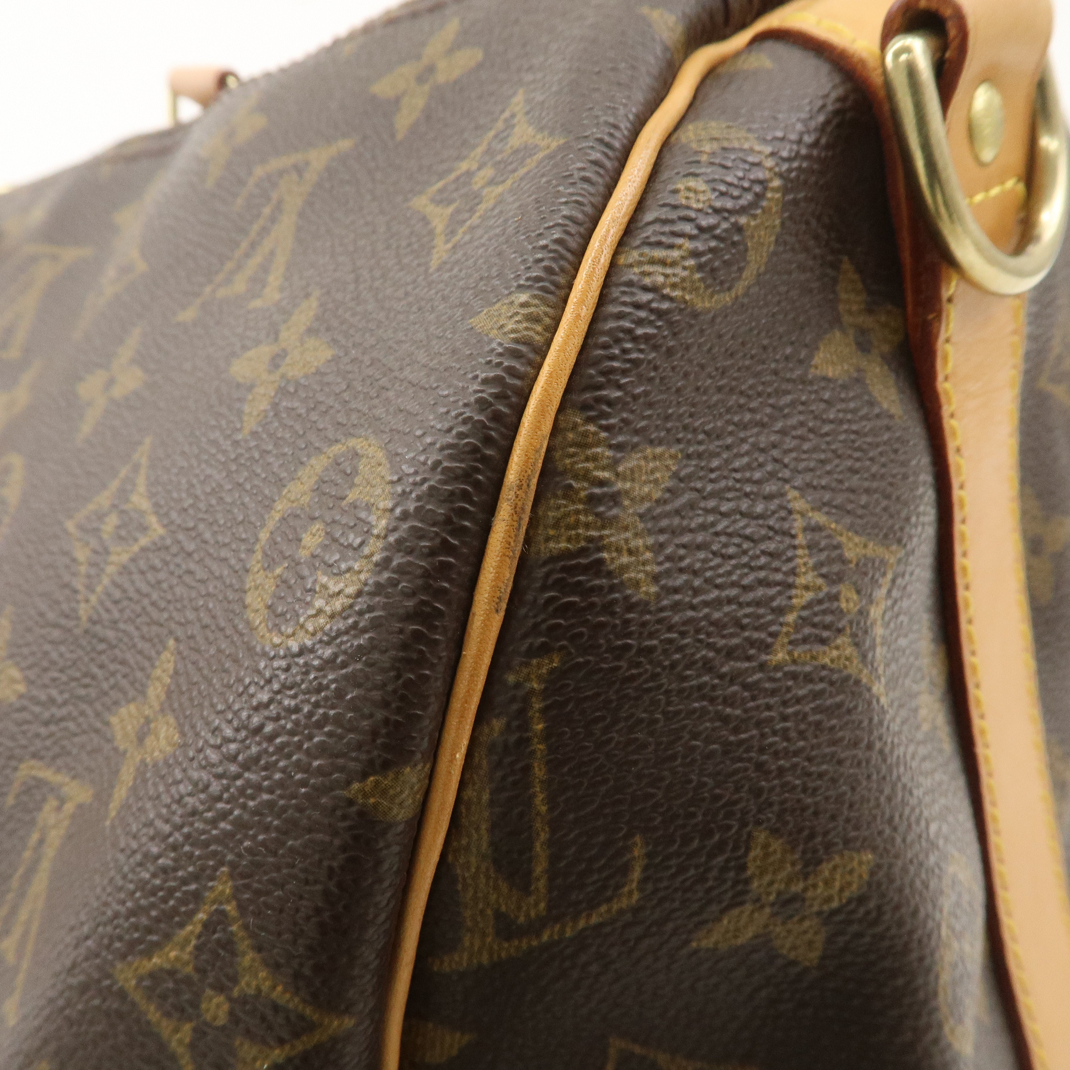 Louis Vuitton Monogram Keep All Bandouliere 50 Boston Bag M41416