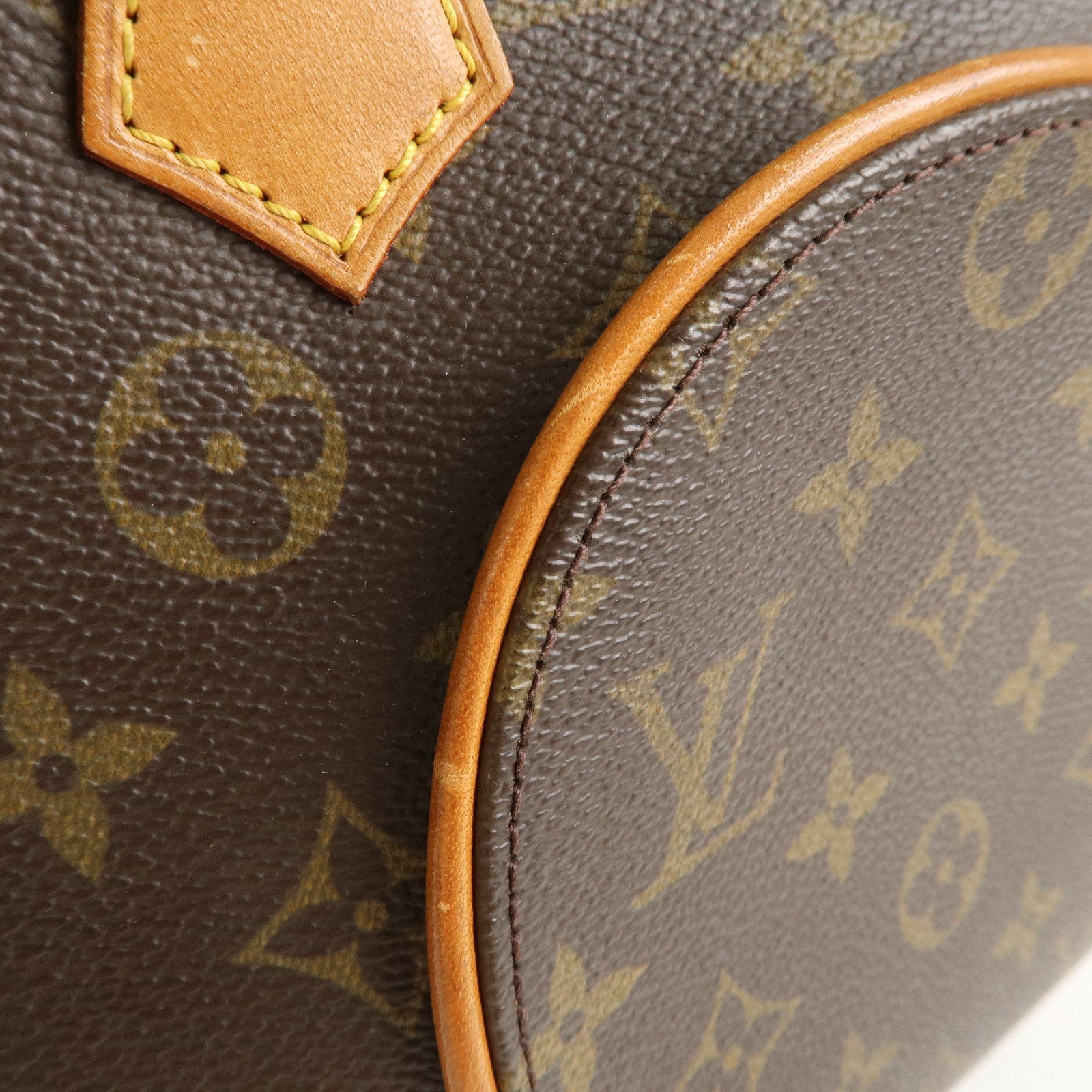 Louis Vuitton Monogram Ellipse PM Hand Bag Brown M51127