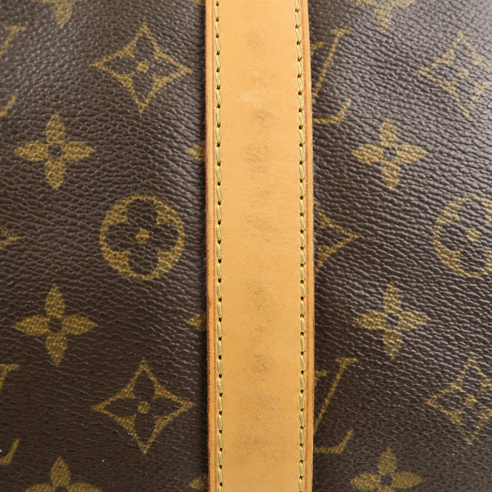 Louis Vuitton Monogram Keep All Bandouliere 55 Boston Bag M41414