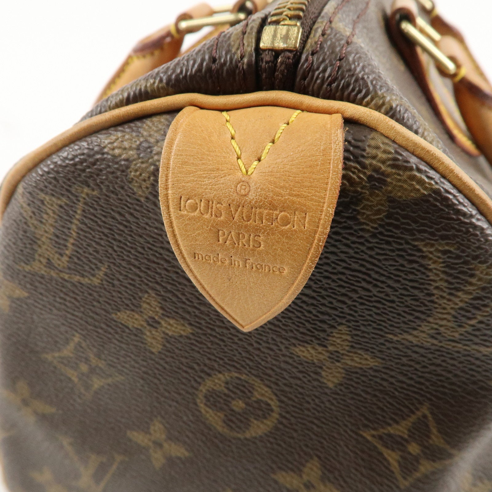 Louis Vuitton Monogram Speedy 30 Hand Bag Boston Bag M41108