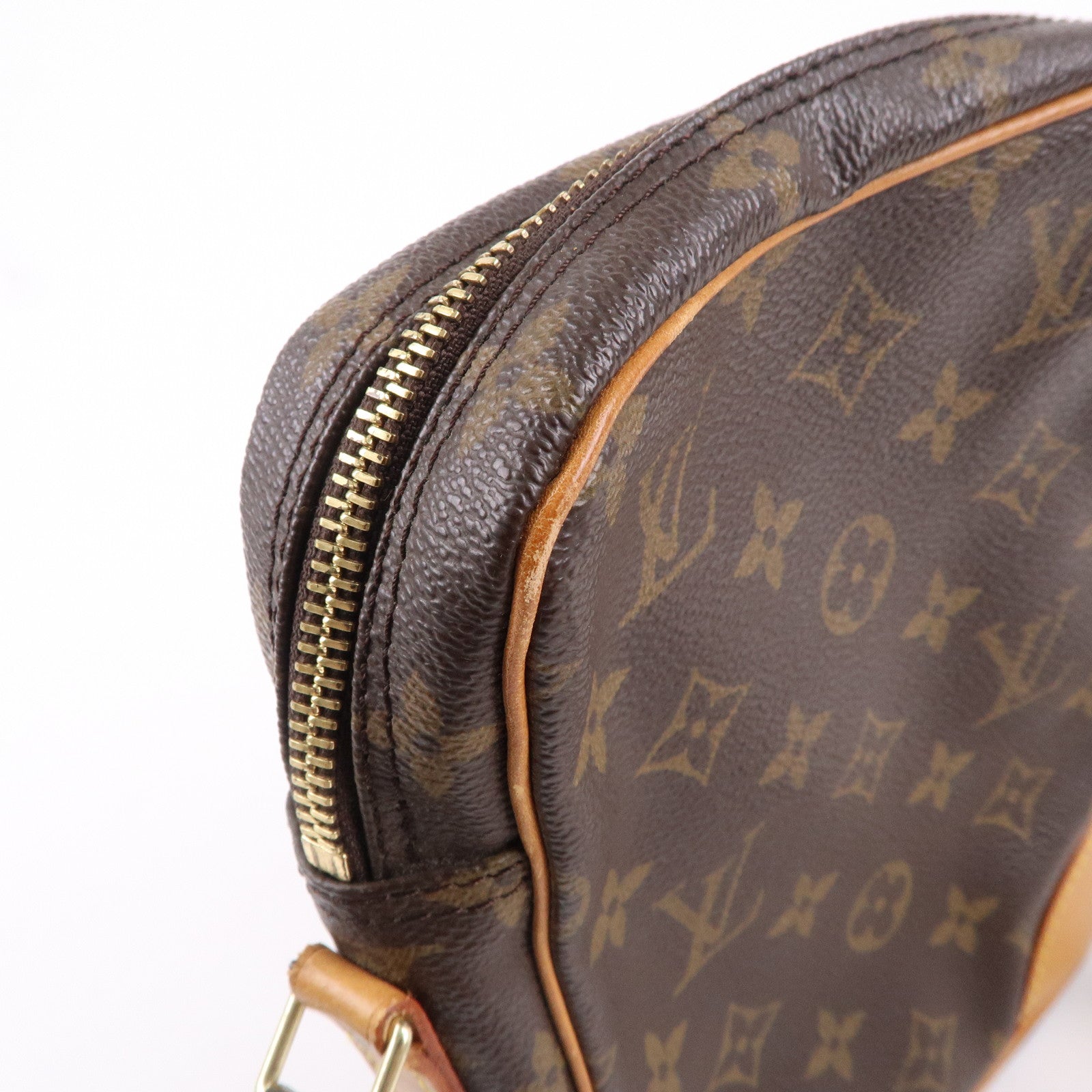 Louis Vuitton Monogram Danube Shoulder Bag Brown M45266