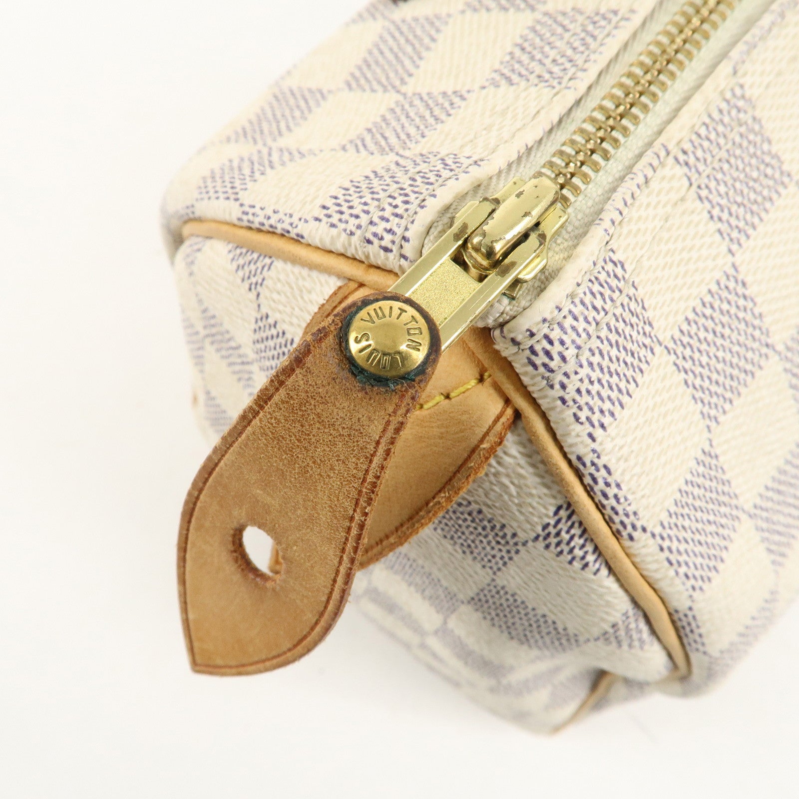 Louis Vuitton Damier Azur Speedy 25 Boston Bag Hand Bag N41534