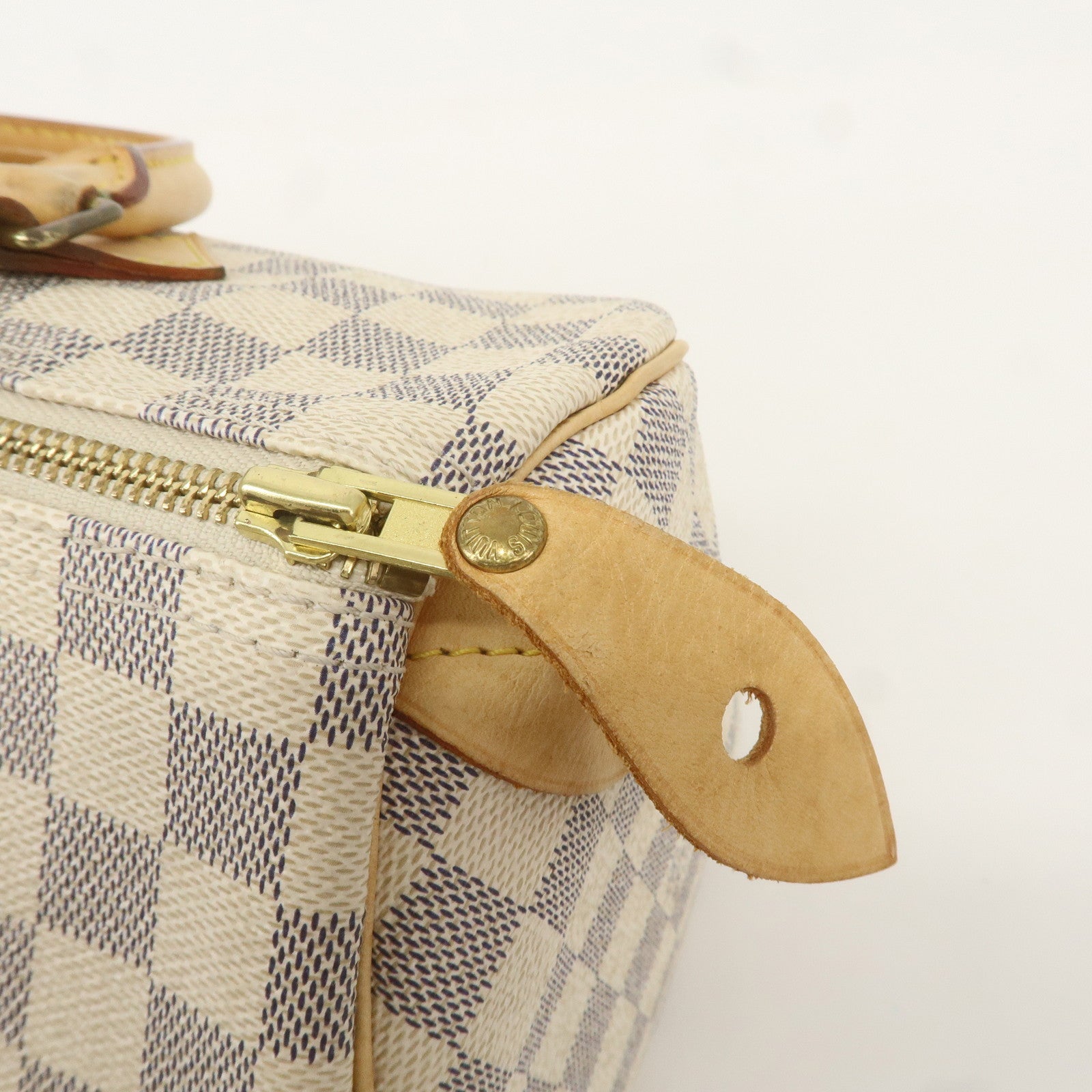 Louis Vuitton Damier Azur Speedy 30 Boston Hand Bag N41533