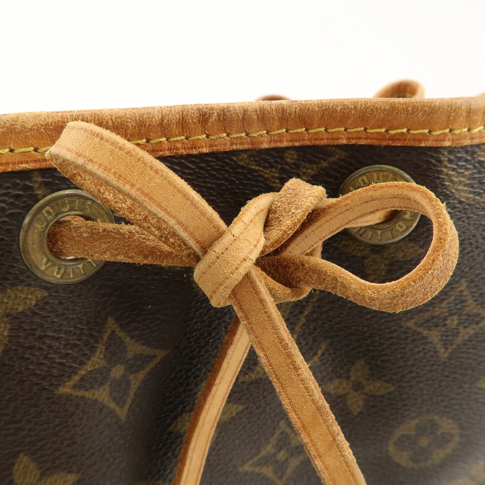 Louis Vuitton Monogram Noe Shoulder Bag Hand Bag Brown M42224