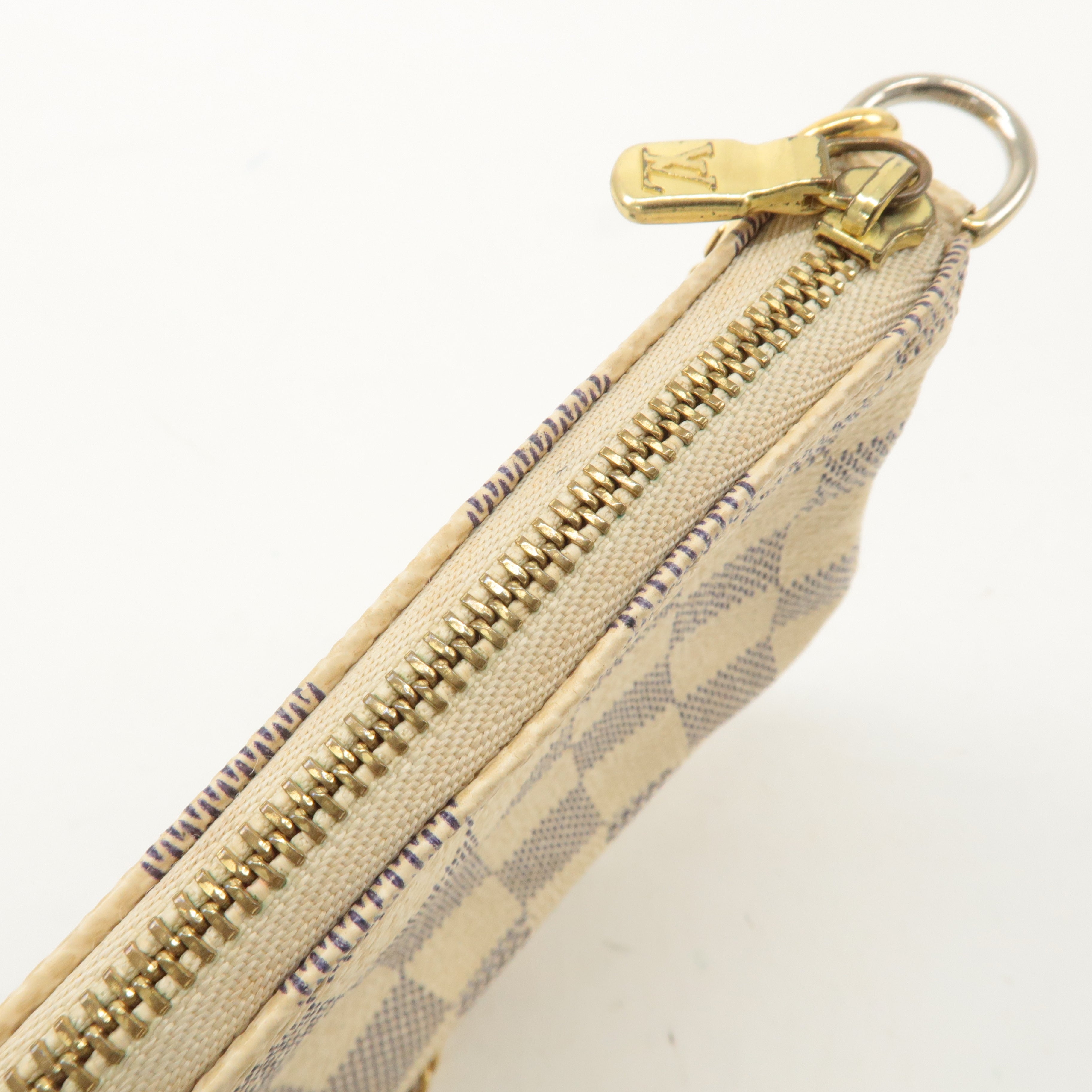 Louis Vuitton Damier Azur Mini Pochette Accessoires Pouch N58010