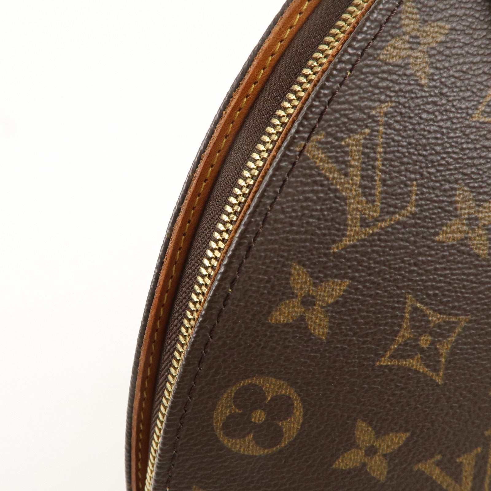 Louis Vuitton Monogram Ellipse MM Hand Bag Brown M51126