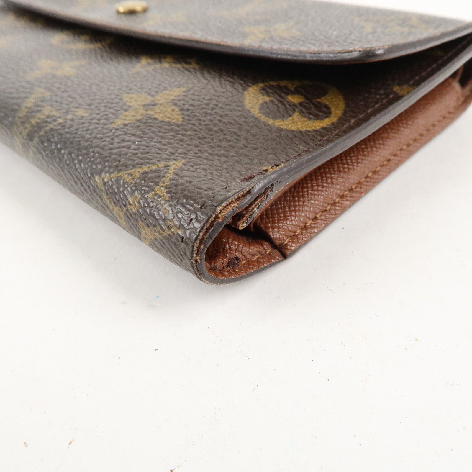 Louis Vuitton Set of 2 Monogram Porte Tresor Wallet M61215 M92658