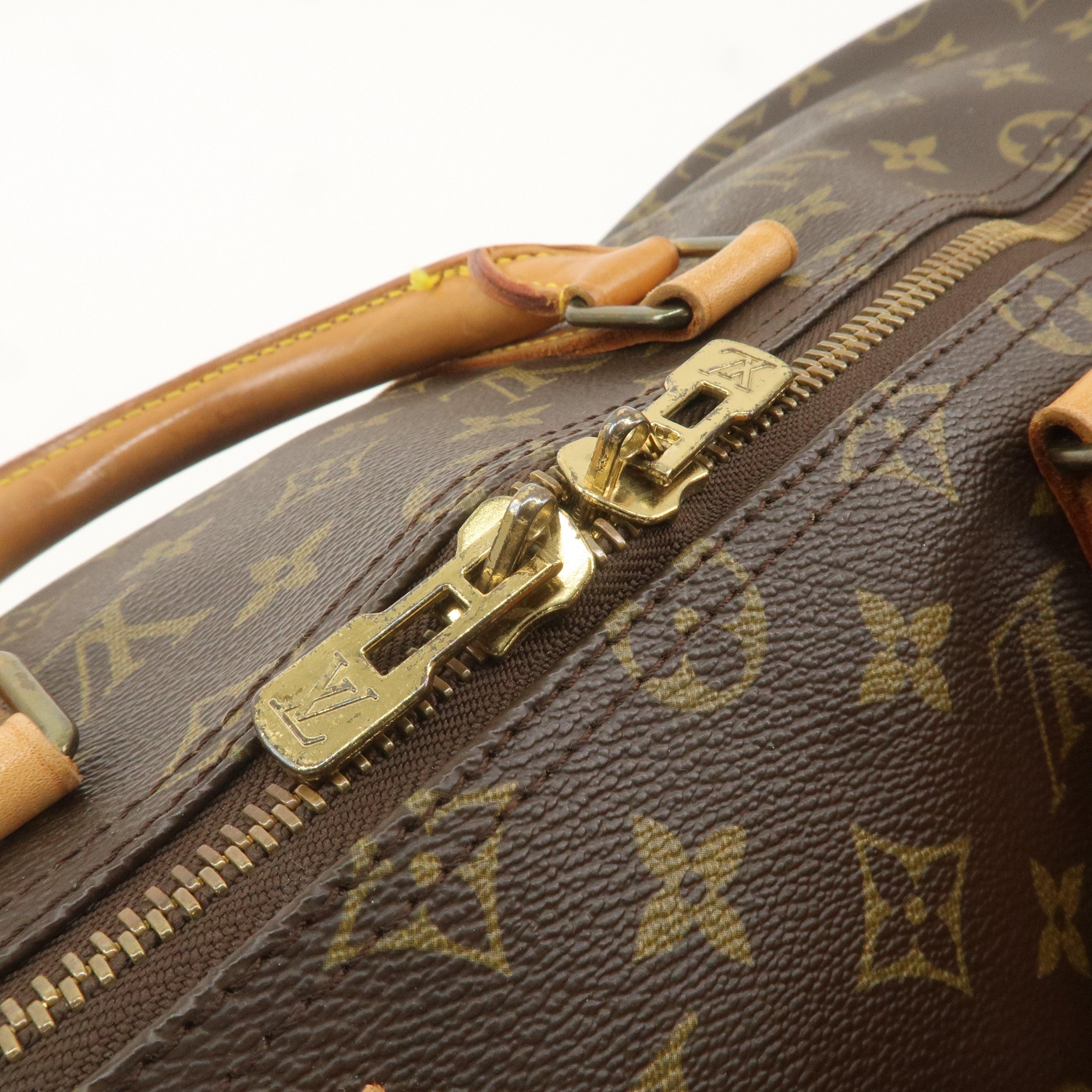 Louis Vuitton Monogram Keep All 50 Bag Brown M41426