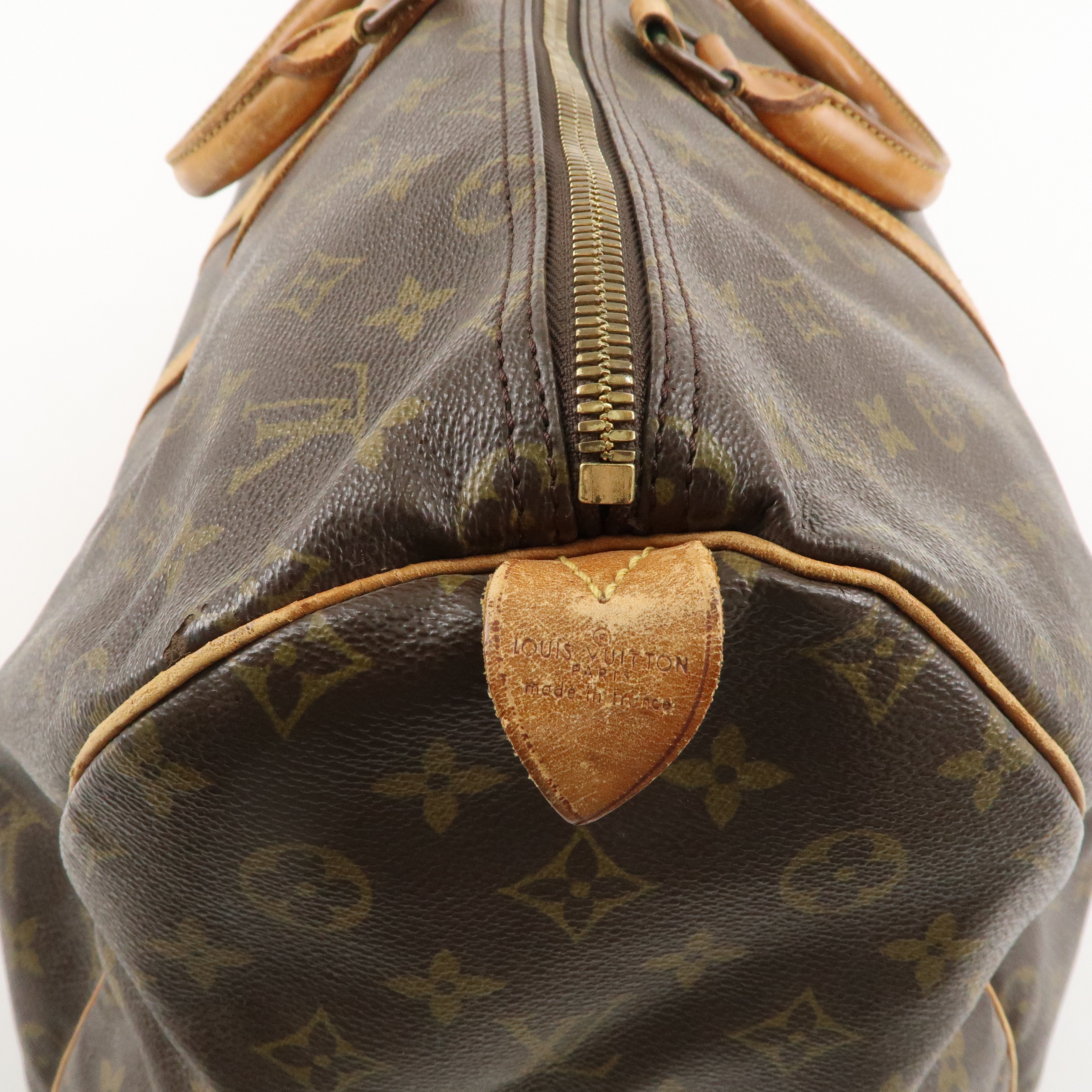 Louis Vuitton Monogram Keep All 55 Boston Bag Brown M41424