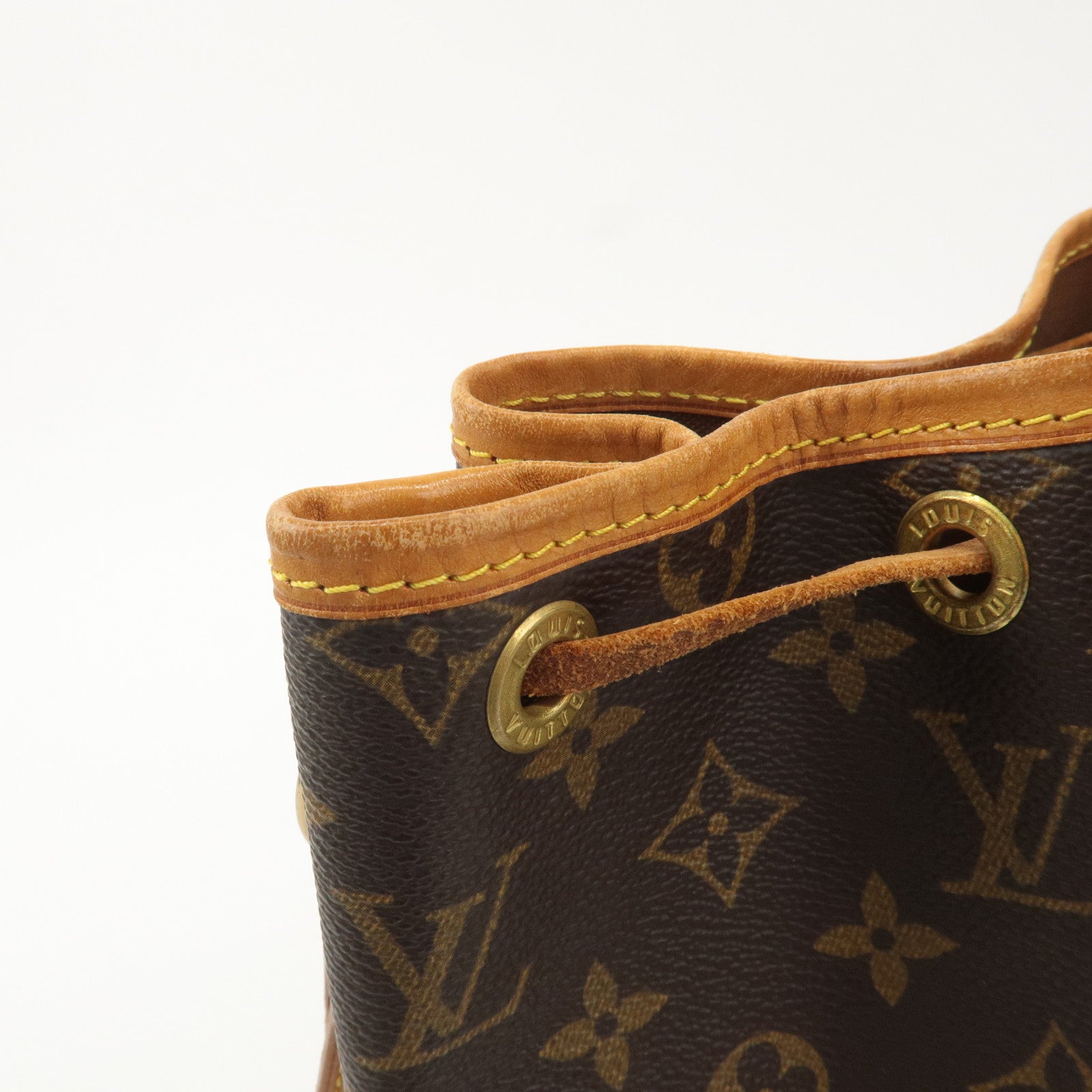 Louis Vuitton Monogram Noe Shoulder Bag Hand Bag Brown M42224