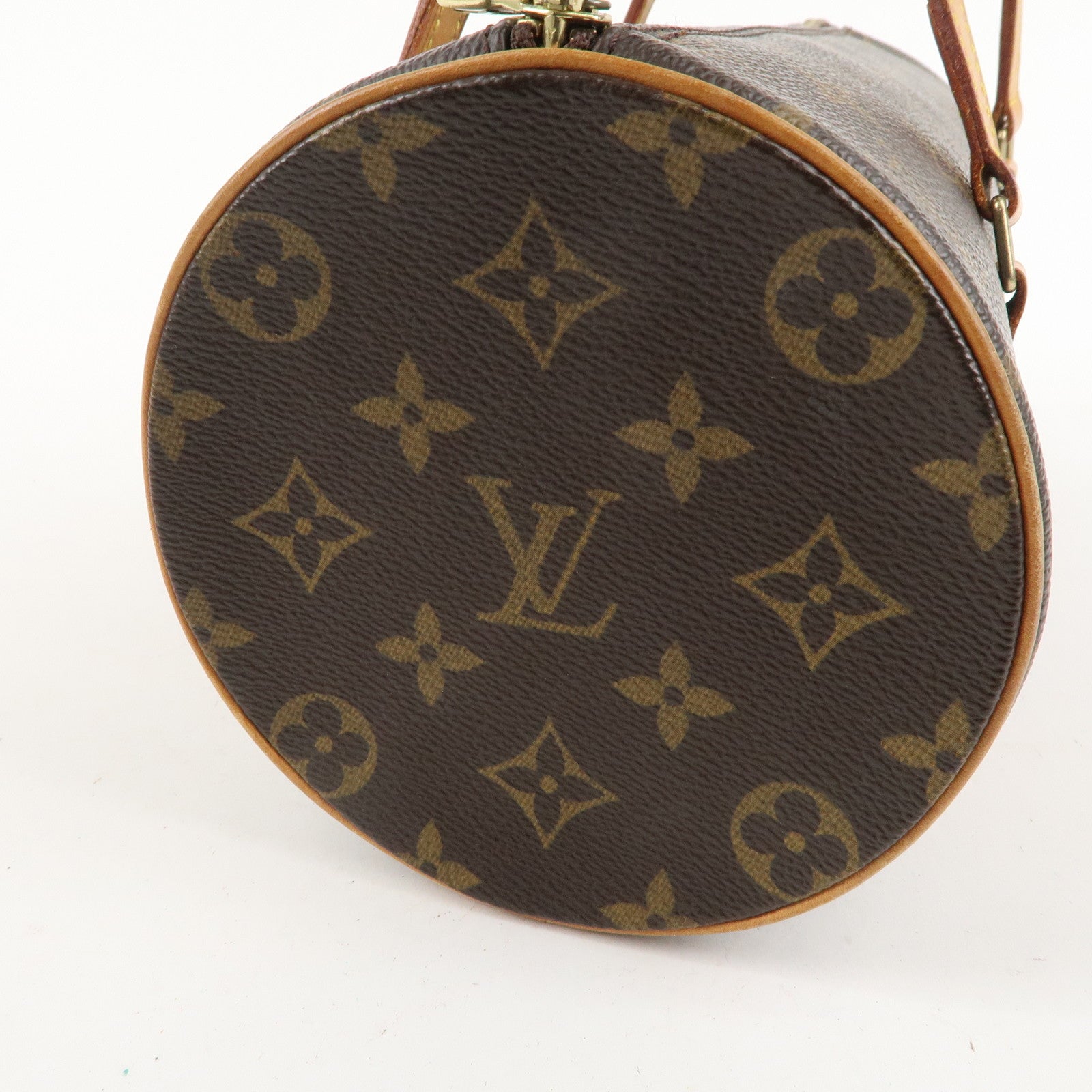 Louis Vuitton Monogram Papillon 26 Hand Bag Brown M51386